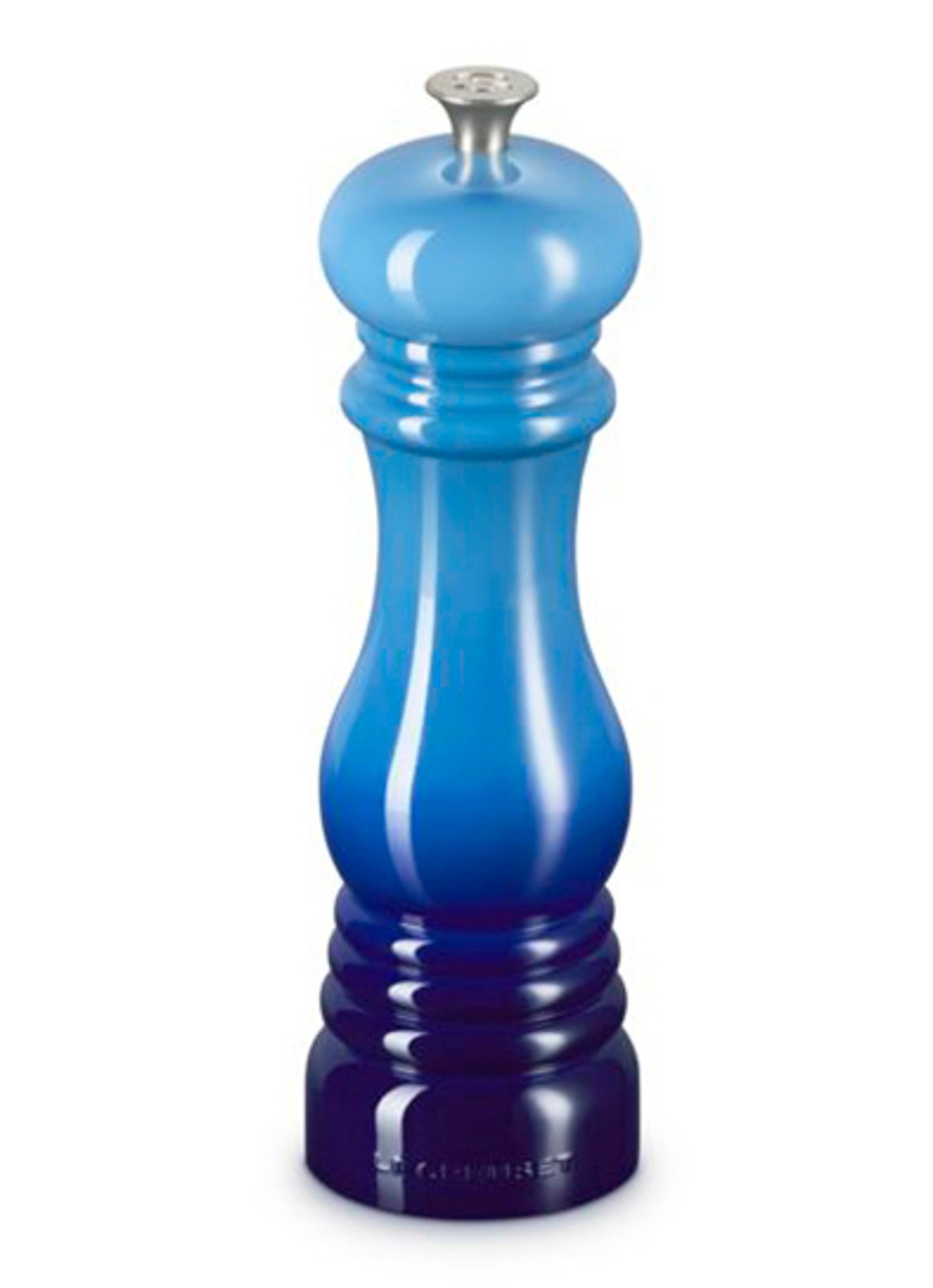 Le Creuset Zoutmolen 21 cm - voorkant royalblauw