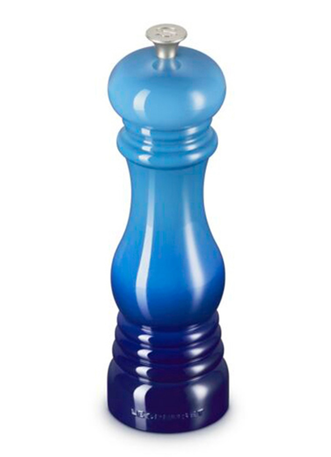 Le Creuset Zoutmolen 21 cm - voorkant 2 royalblauw