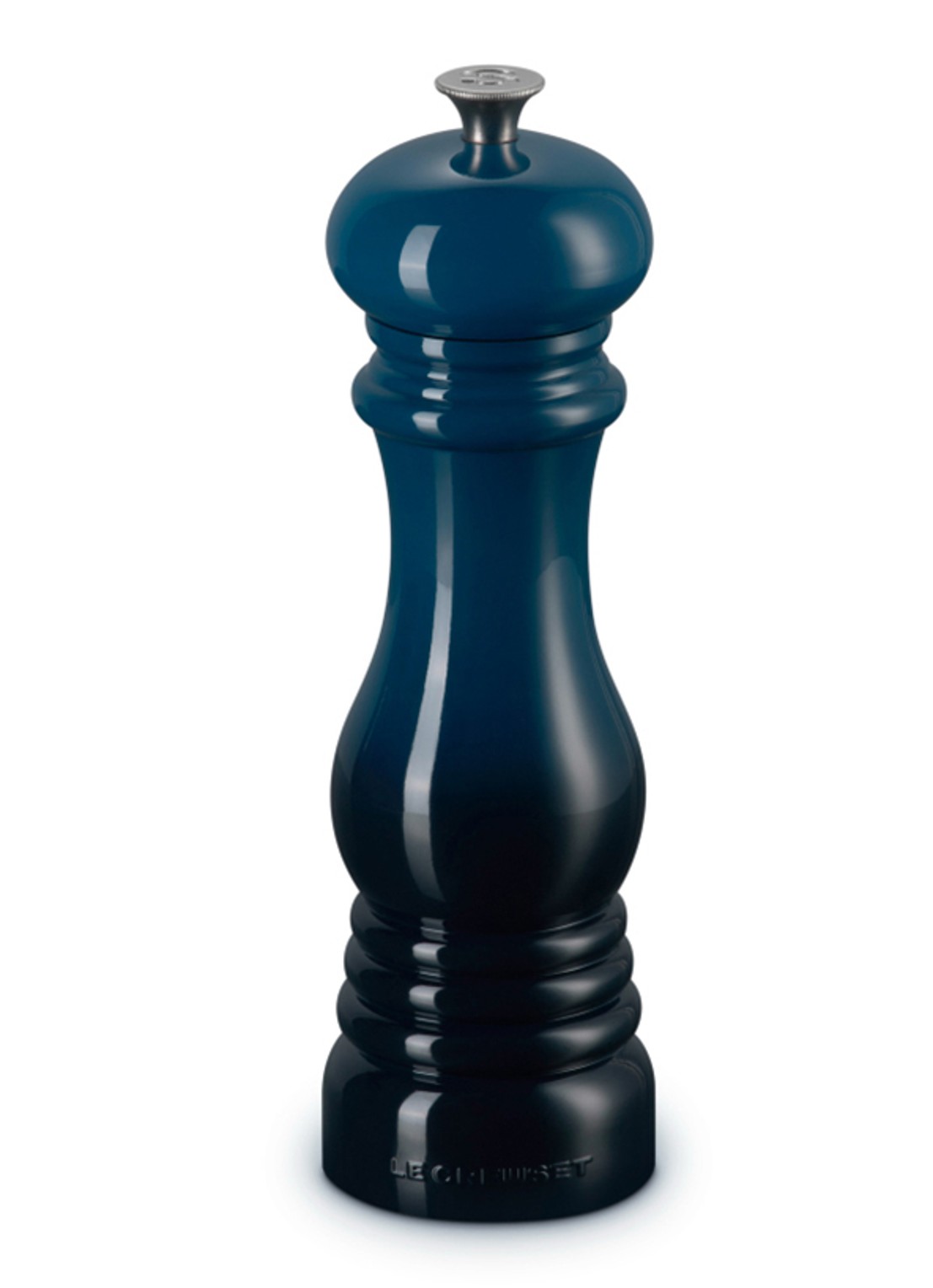 Le Creuset Zoutmolen 6 cm - voorkant 2 donkerblauw
