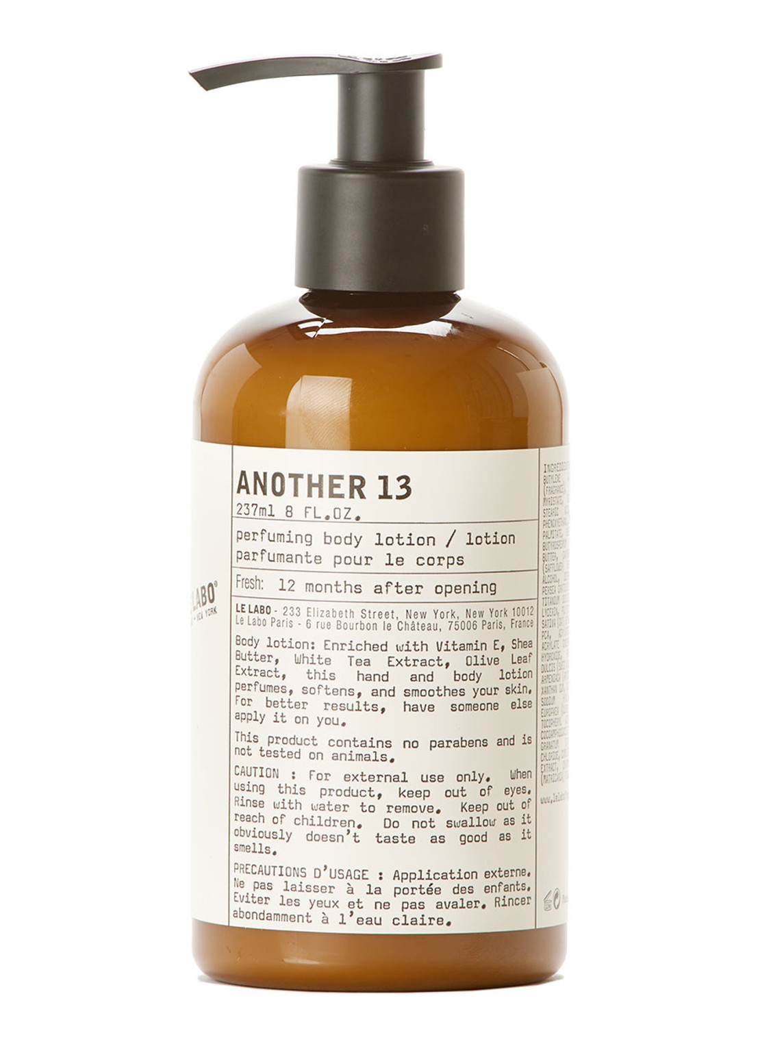 Le Labo Another 13 hand- & bodylotion - voorkant undefined