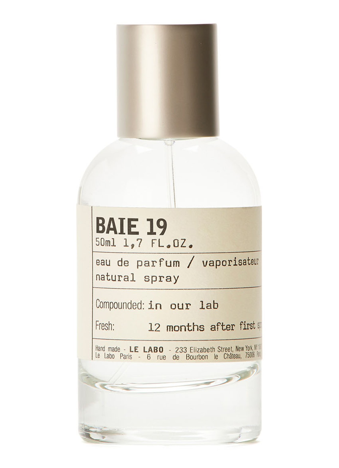 Le Labo Baie 19 Eau de Parfum - voorkant undefined