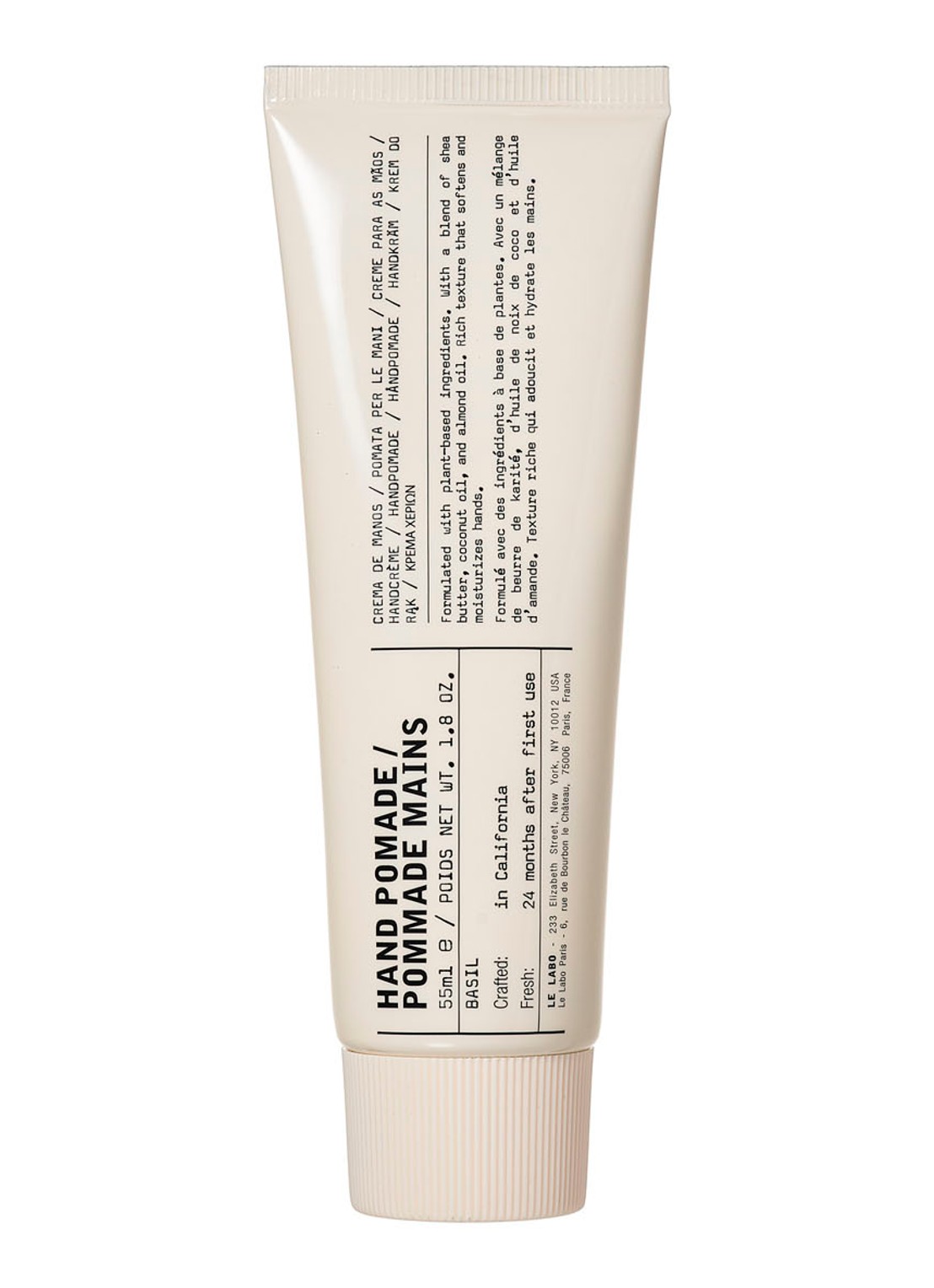 Le Labo Basil Hand Pomade - handcrème - voorkant undefined
