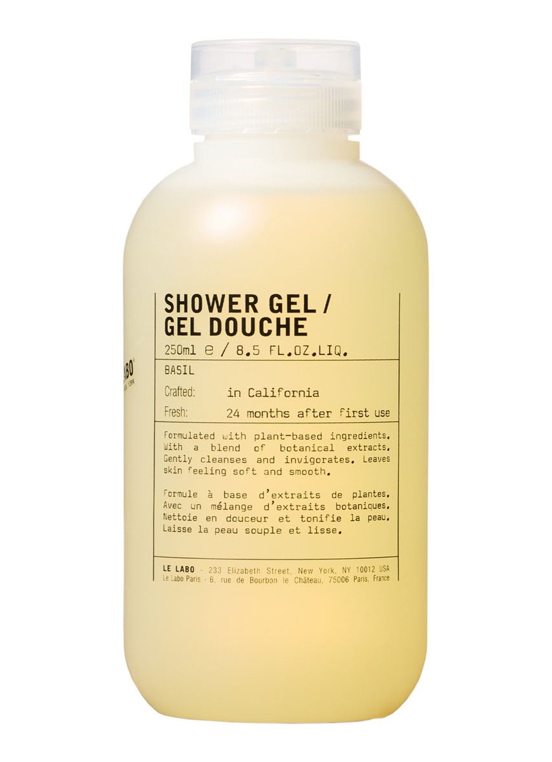 Le Labo Basil Shower Gel - douchegel - voorkant undefined