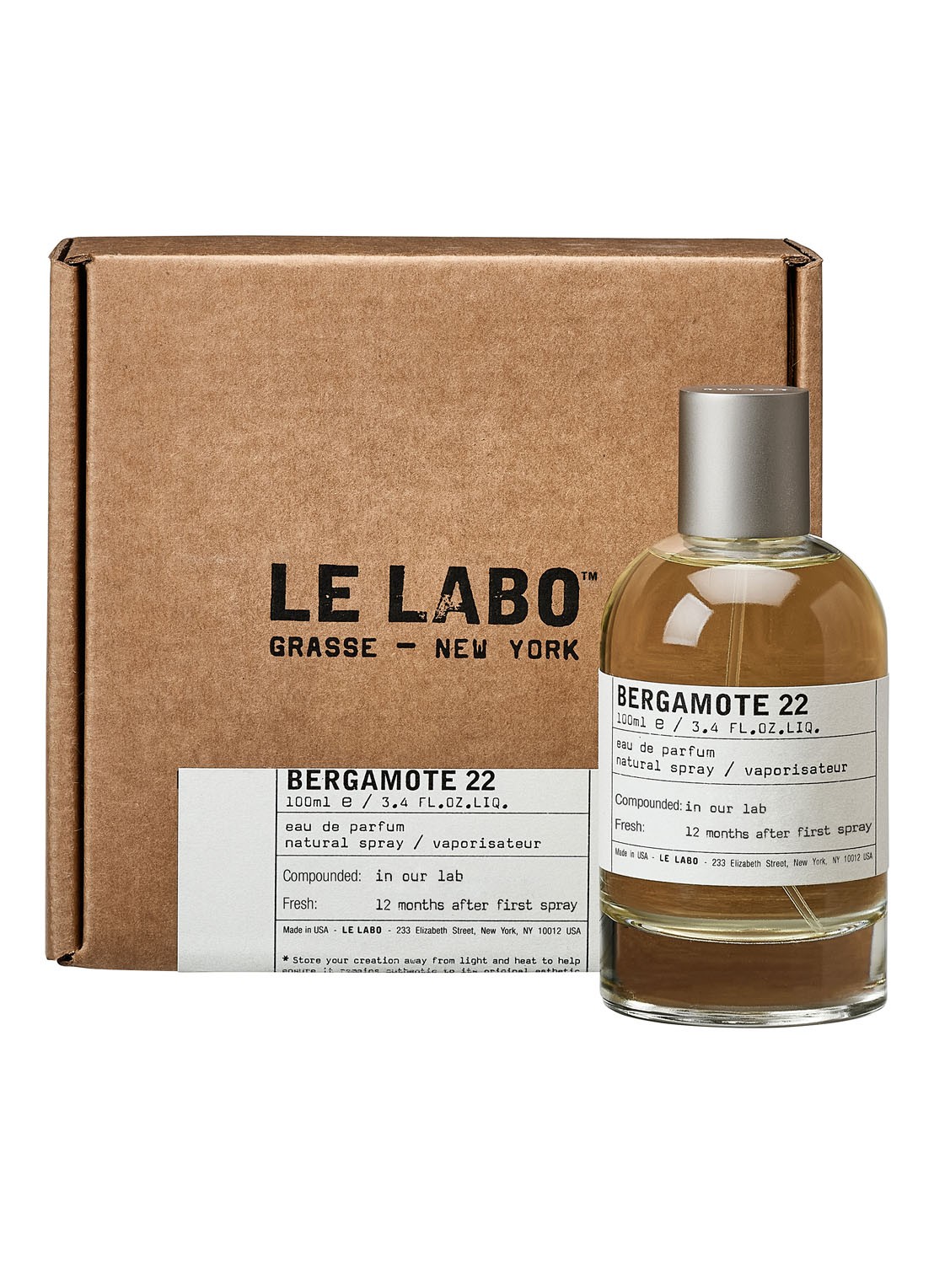 Le Labo Bergamote 22 Eau de Parfum - voorkant 3 undefined