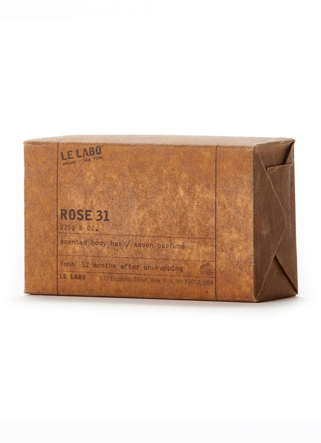 Le Labo Rose 31 Scented Body Bar - zeep - voorkant undefined