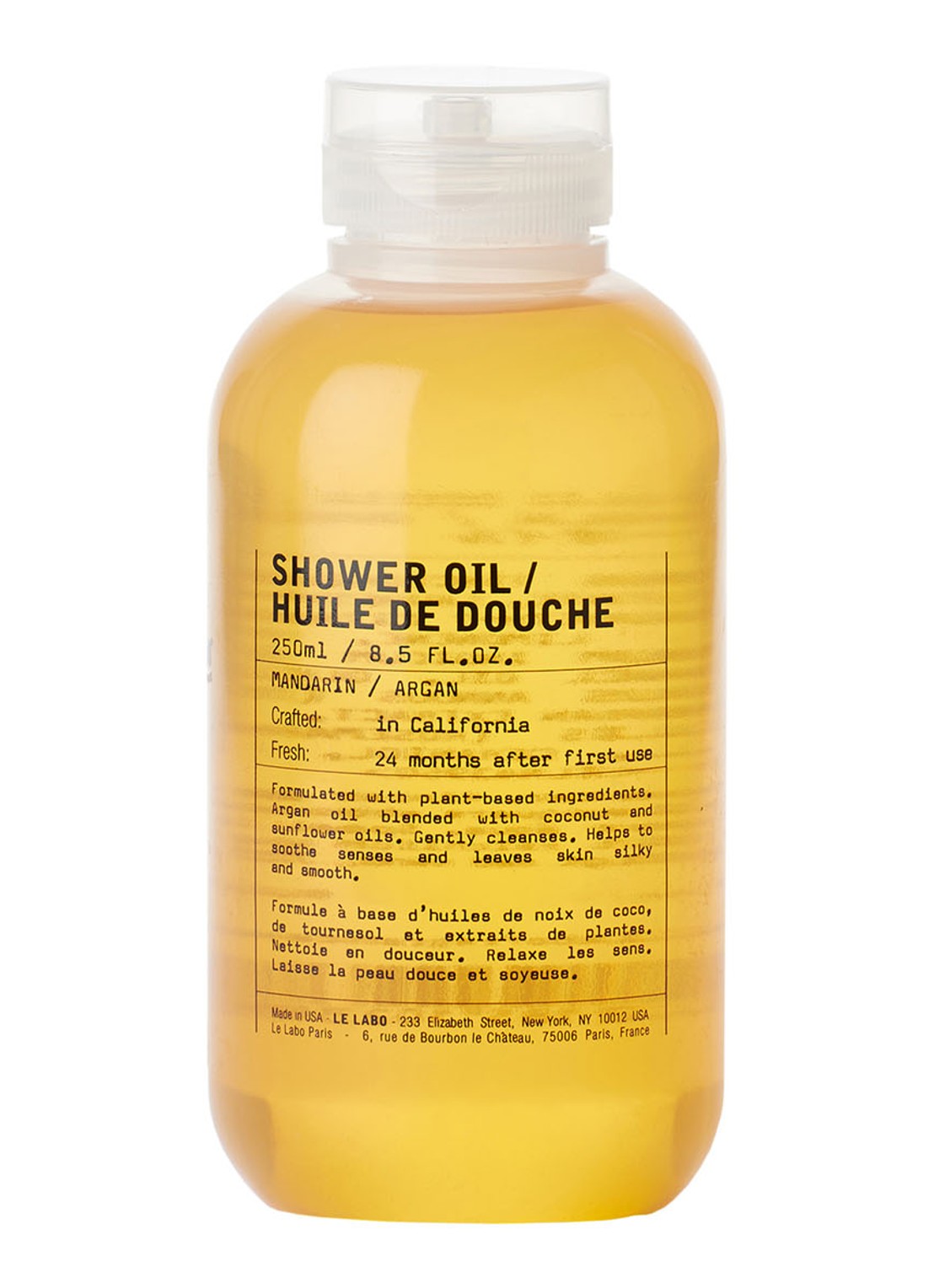 Le Labo Shower Oil - doucheolie - voorkant undefined