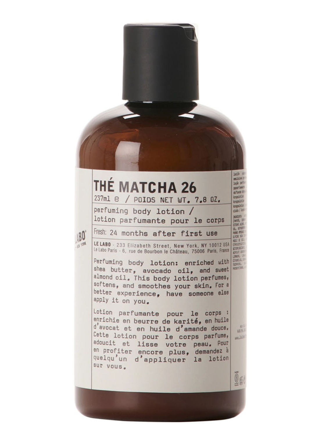 Le Labo Thé Matcha 26 hand- & bodylotion  - voorkant 3 undefined