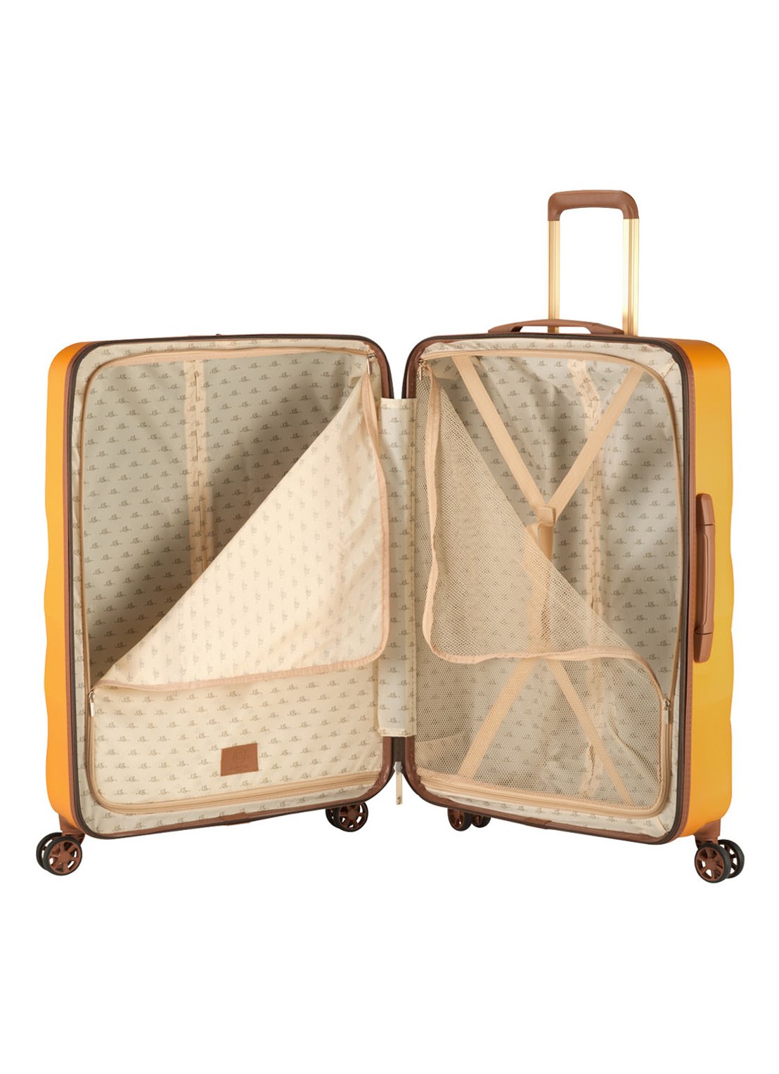 Le Sudcase Model One Poppy Orange M spinner 67 cm - detail 4 orange