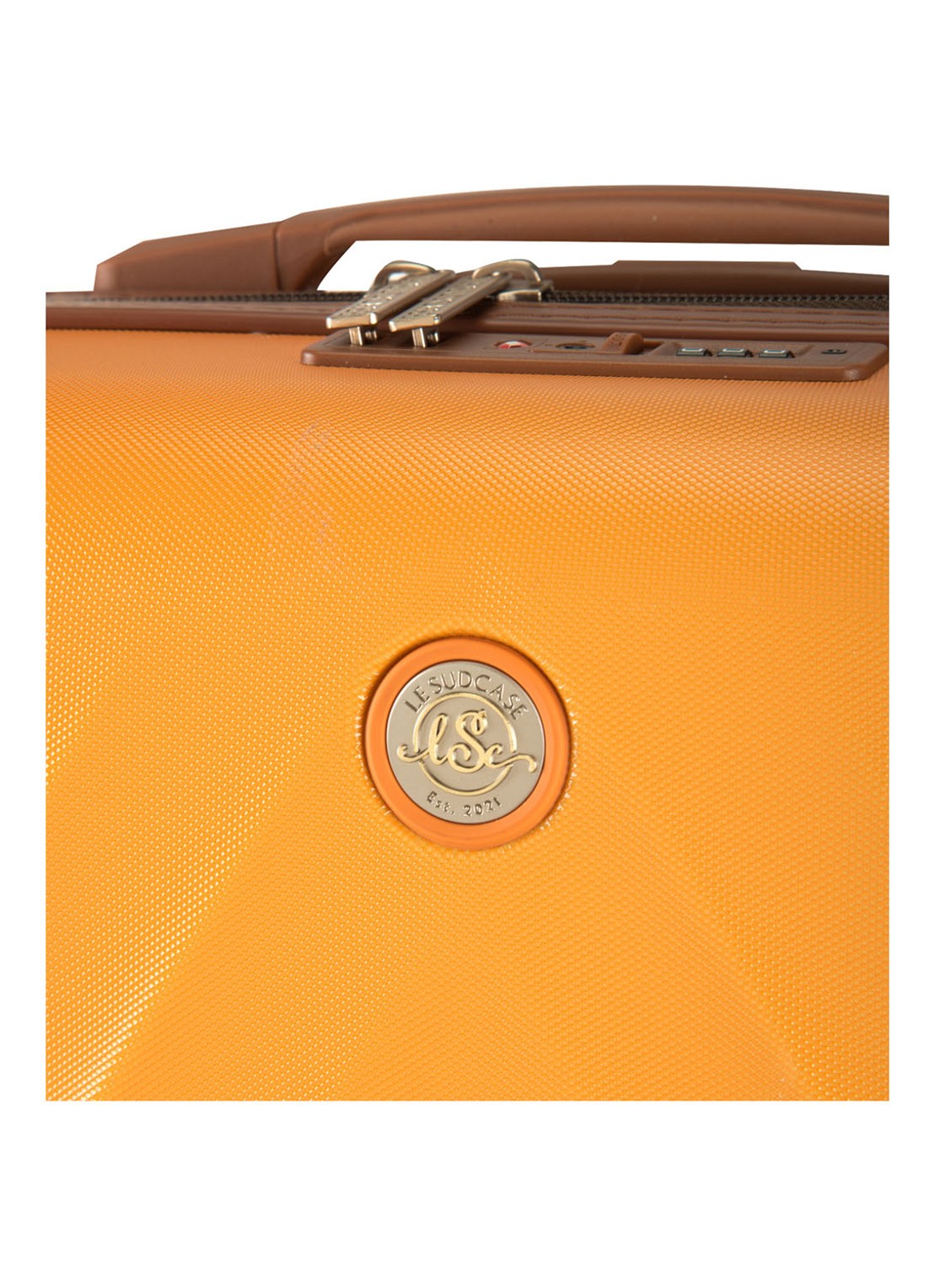 Le Sudcase Model One Poppy Orange M spinner 67 cm - detail 5 orange