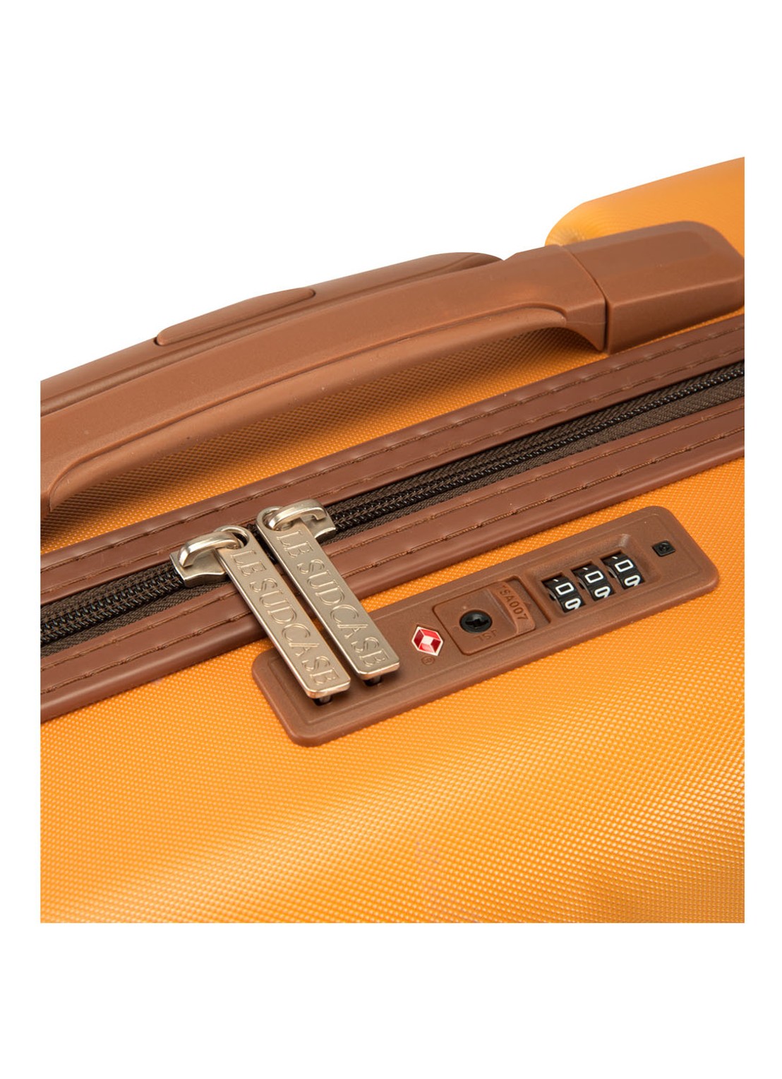Le Sudcase Model One Poppy Orange M spinner 67 cm - detail 6 orange