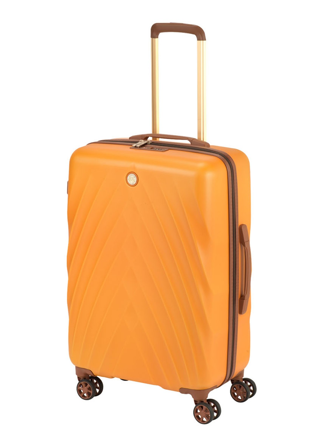 Le Sudcase Model One Poppy Orange M spinner 67 cm - voorkant 2 orange