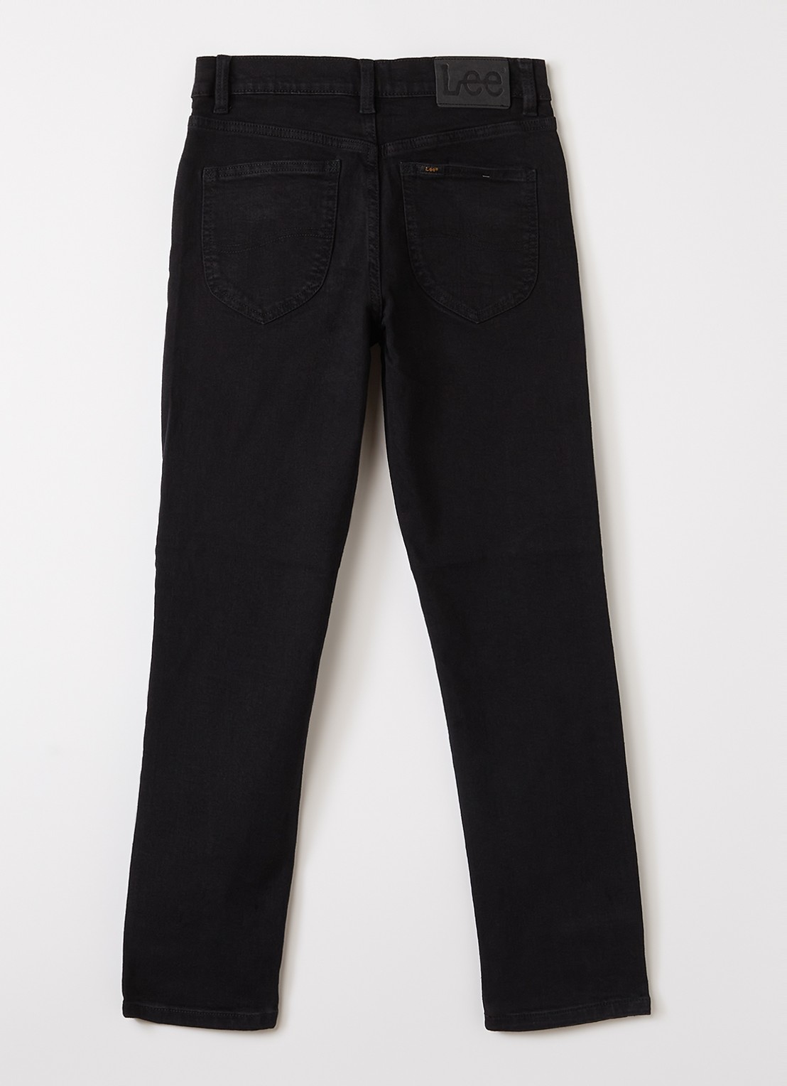 LEE Darren straight leg jeans met stretch - voorkant 2 zwart