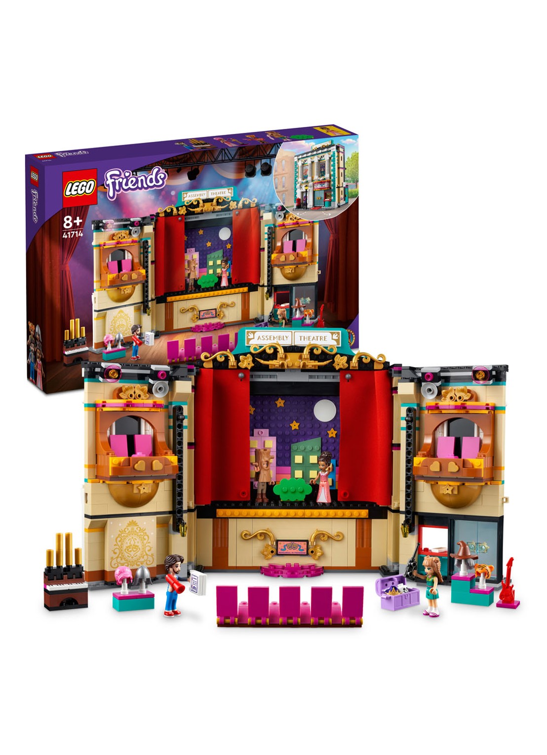 LEGO Andrea's theaterschool - 41714 - detail 3 multicolor