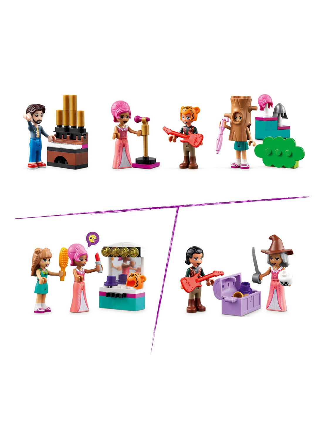 LEGO Andrea's theaterschool - 41714 - detail 4 multicolor
