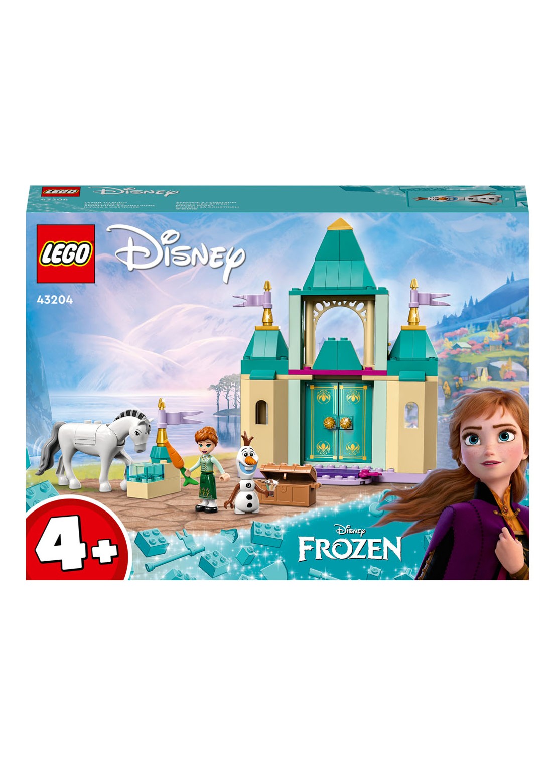 LEGO Anna en Olaf plezier in het kasteel - 43204 - voorkant multicolor