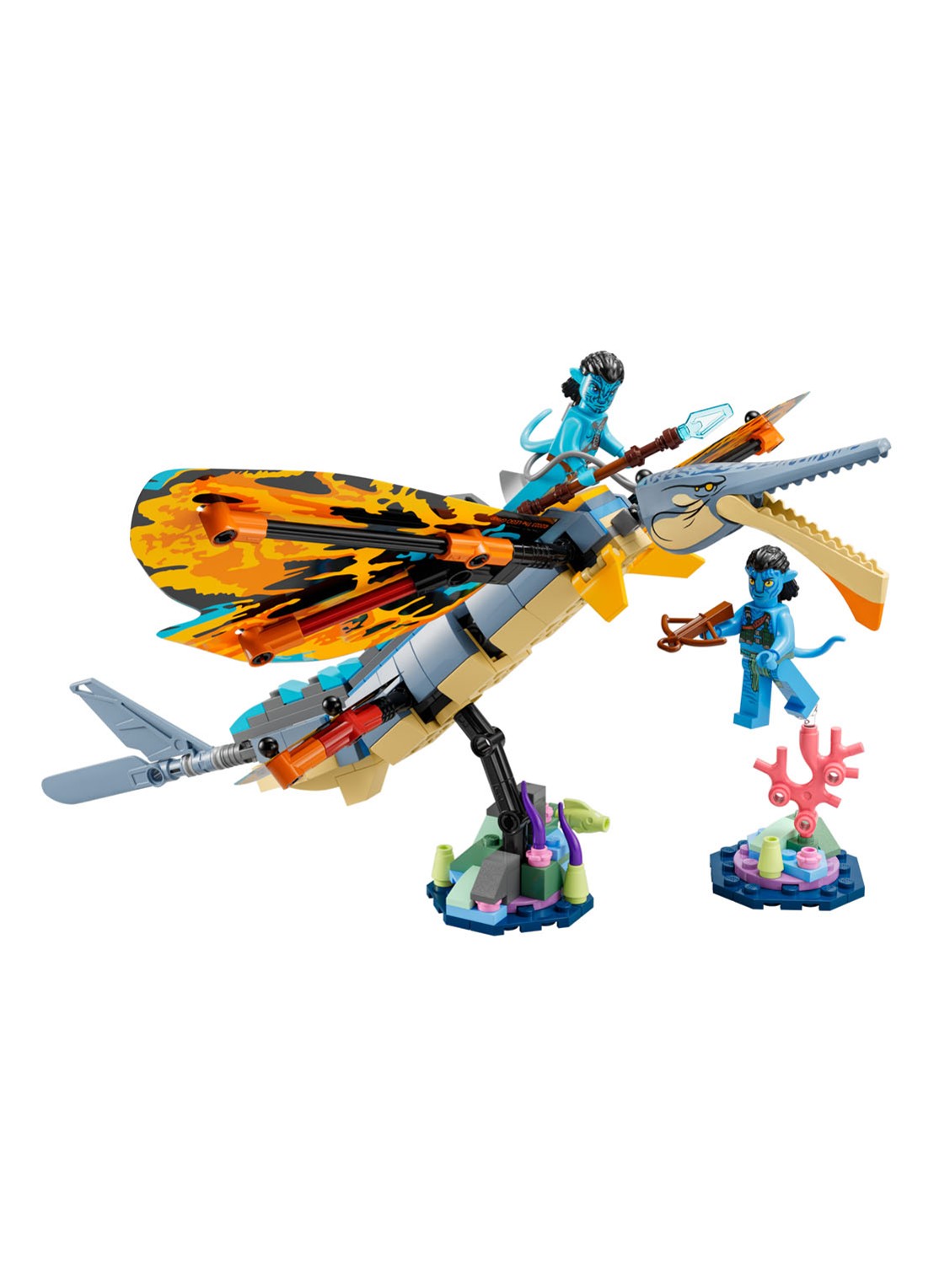 LEGO Avatar Skimwing avontuur set - 75576  - achterkant 5 multicolor