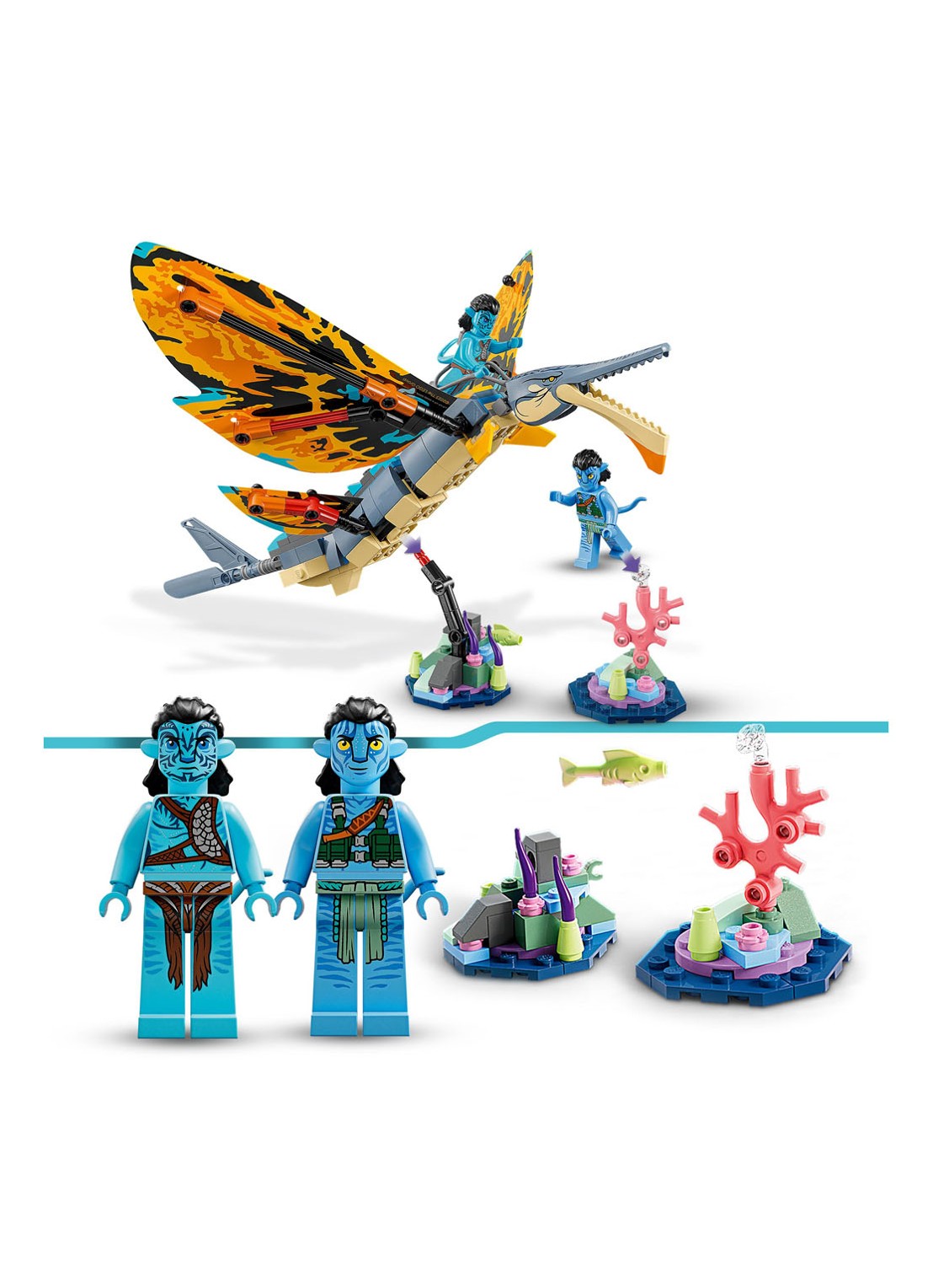 LEGO Avatar Skimwing avontuur set - 75576  - detail 4 multicolor