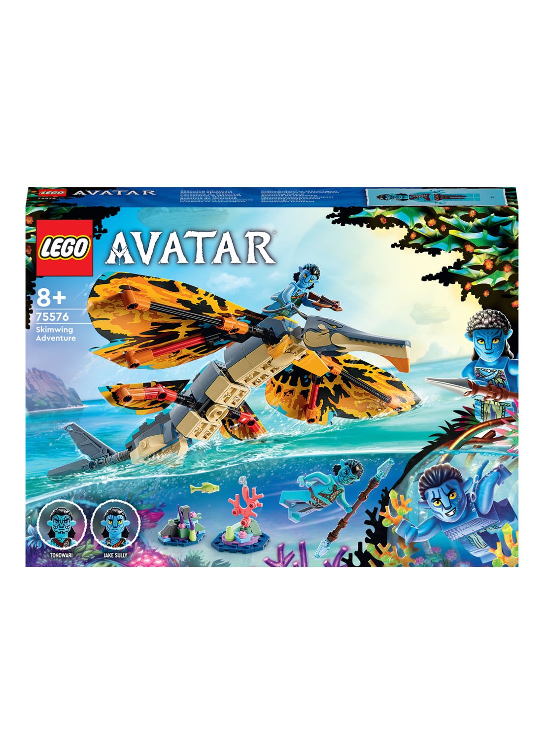 LEGO Avatar Skimwing avontuur set - 75576  - voorkant multicolor