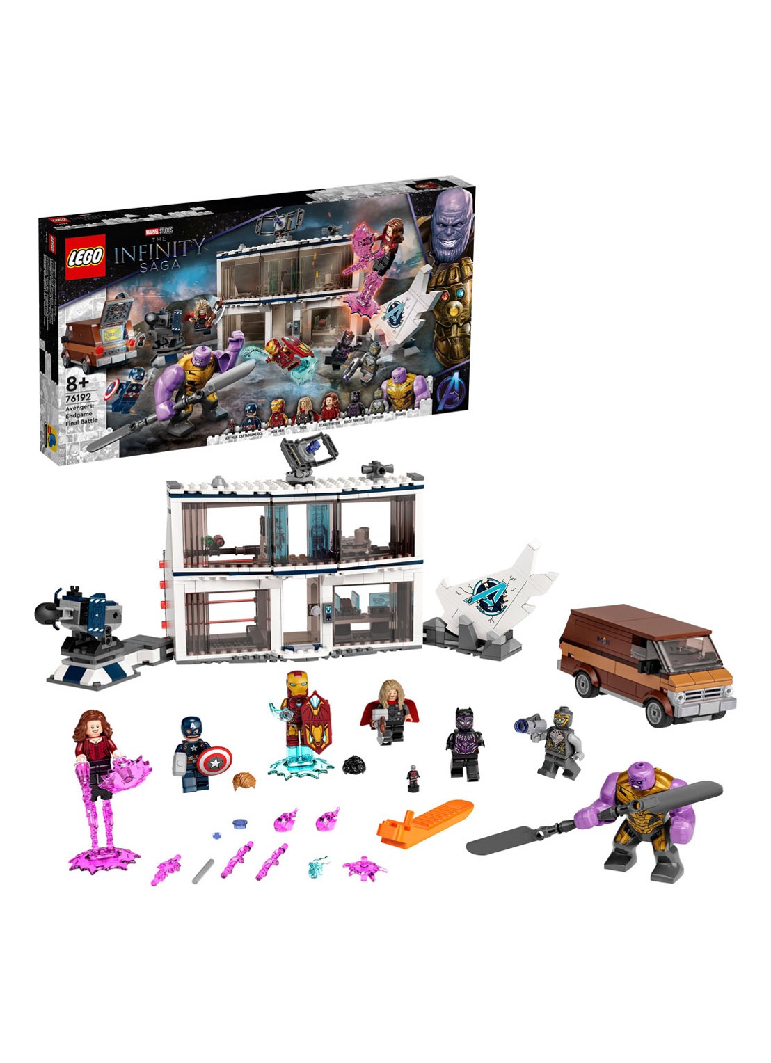 LEGO Avengers: Endgame Final Battle Set - 76192 - detail 3 zwart