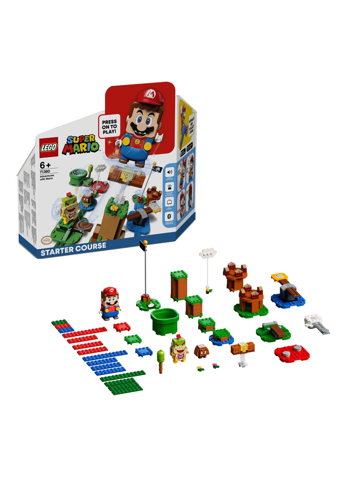 LEGO Avonturen met Mario startset - 71360 - voorkant 2 undefined