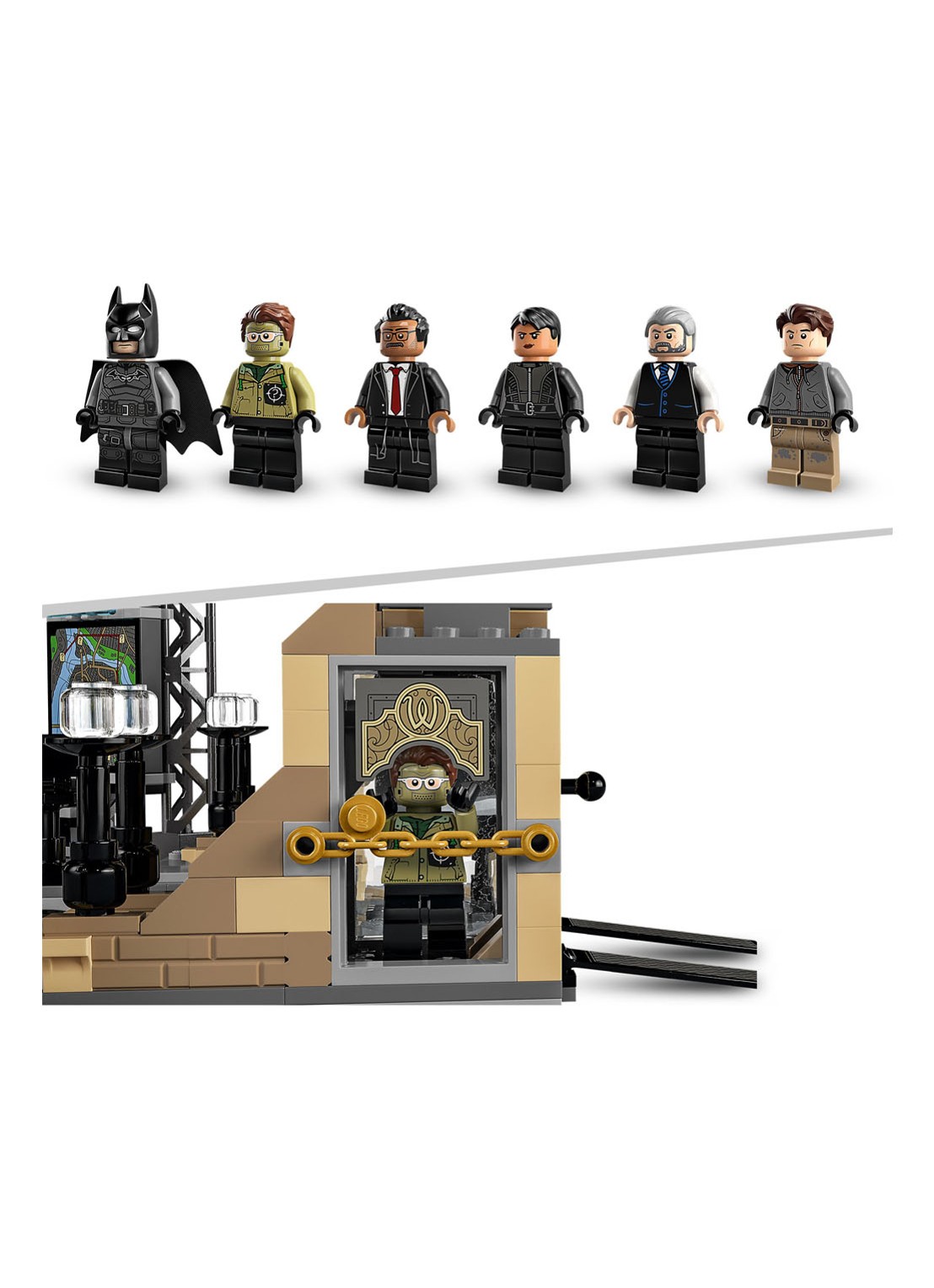 LEGO Batcave The Riddler Confrontatie bouwspeelgoed - 76183 - detail 4 multicolor
