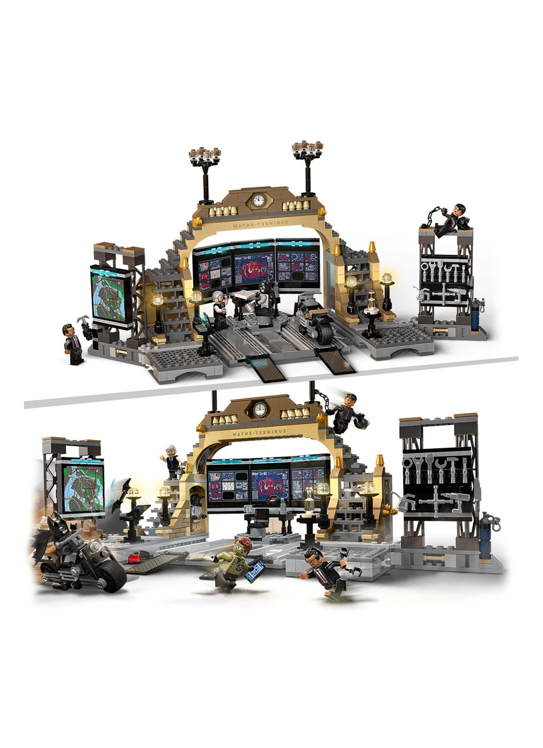 LEGO Batcave The Riddler Confrontatie bouwspeelgoed - 76183 - detail 5 multicolor