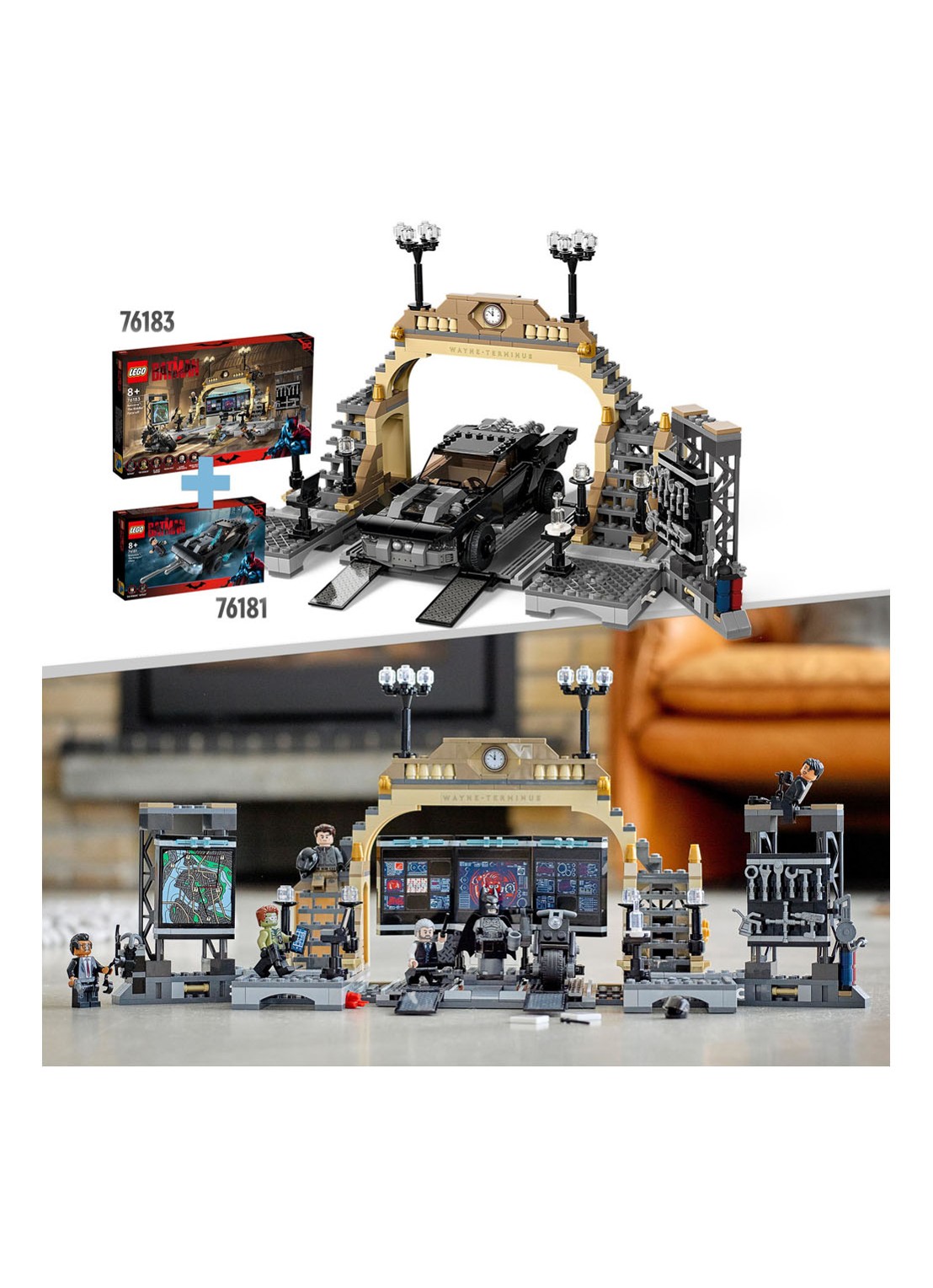LEGO Batcave The Riddler Confrontatie bouwspeelgoed - 76183 - detail 7 multicolor
