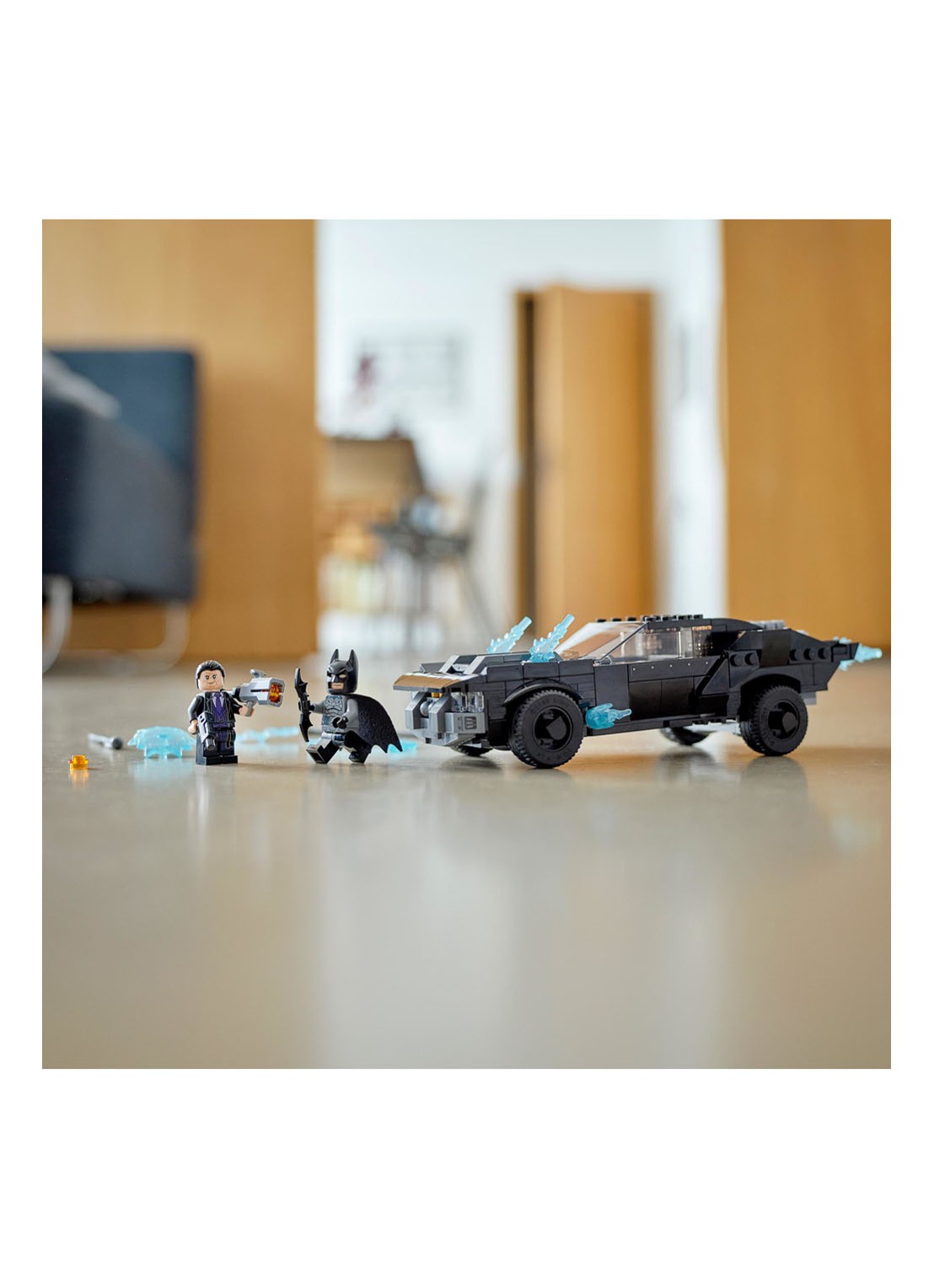 LEGO Batmobile The Penguin Achtervolging bouwspeelgoed - 76181 - detail 7 multicolor
