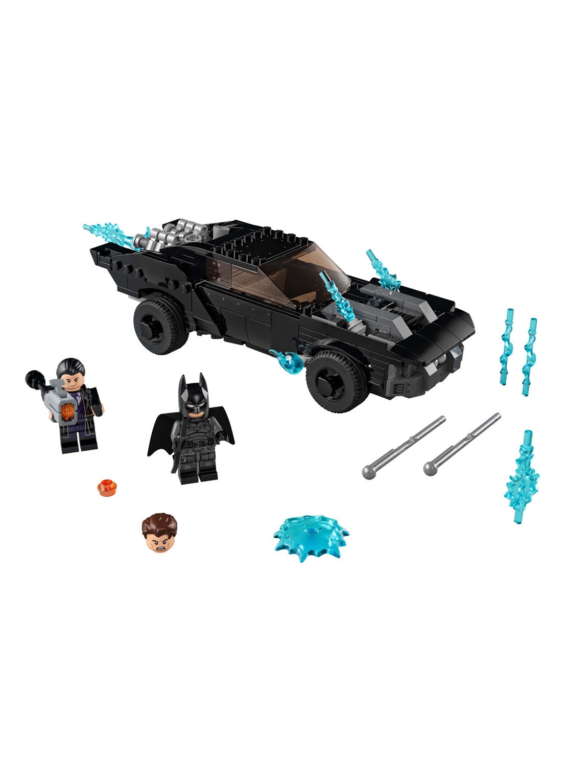 LEGO Batmobile The Penguin Achtervolging bouwspeelgoed - 76181 - voorkant 2 multicolor