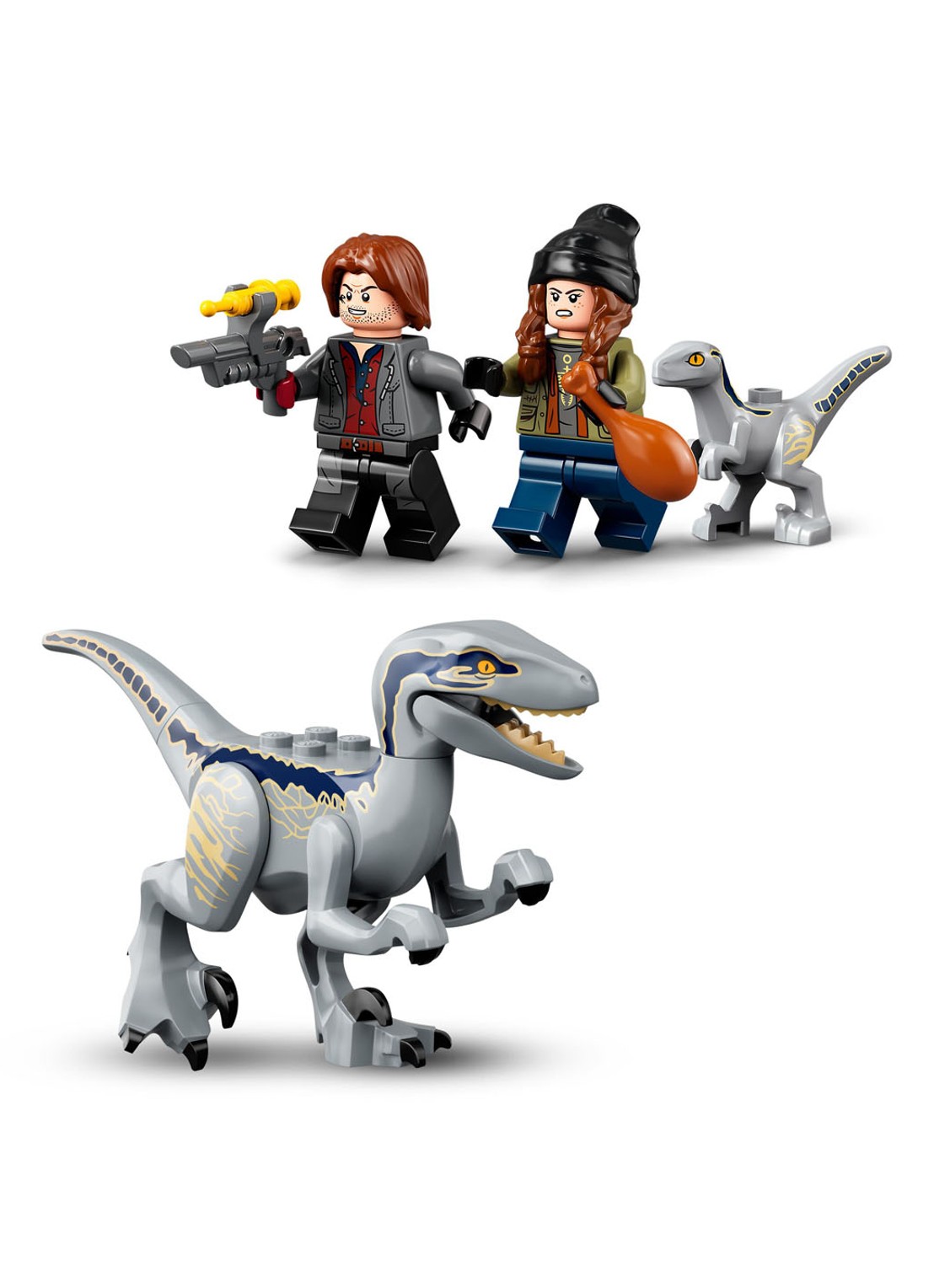 LEGO Blue & Beta velociraptorvangst - 76946 - detail 5 multicolor