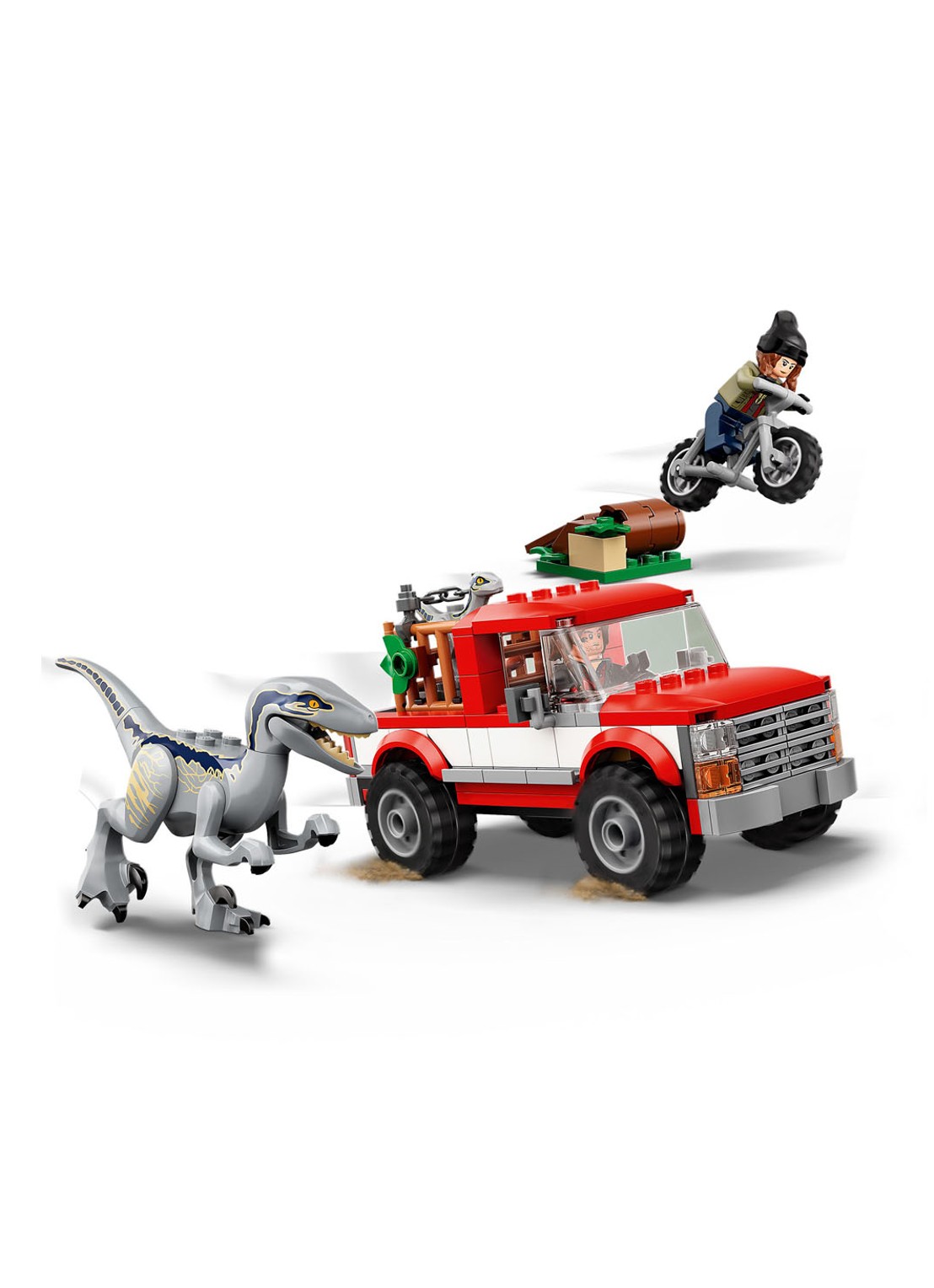 LEGO Blue & Beta velociraptorvangst - 76946 - voorkant 2 multicolor