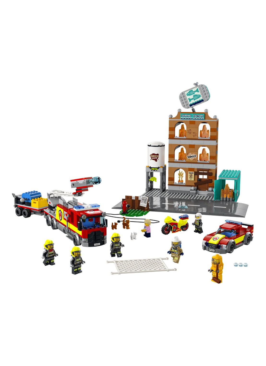 LEGO Brandweerteam - 60321 - voorkant 2 multicolor