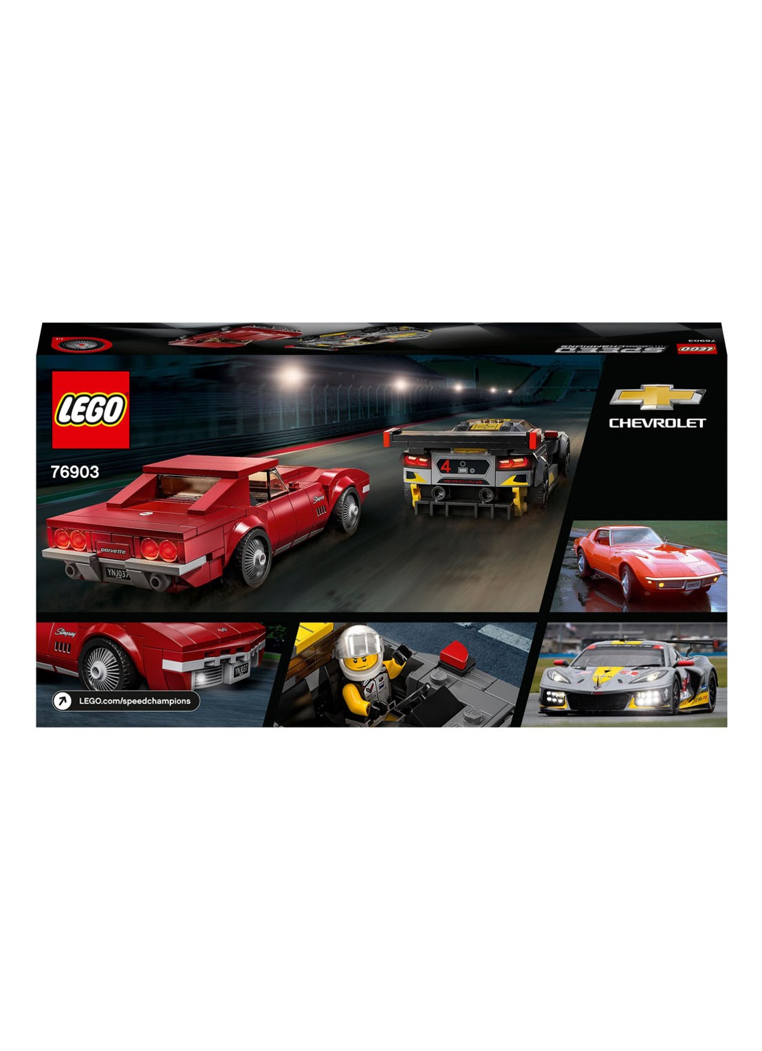 LEGO Chevrolet Corvette - 76903 - detail 7 grijs