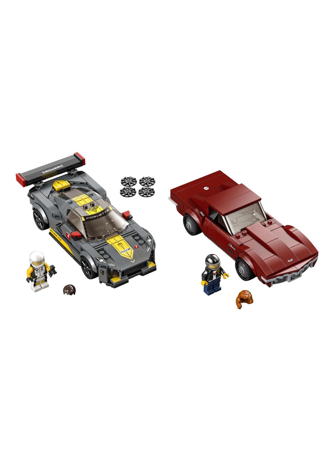 LEGO Chevrolet Corvette - 76903 - voorkant 2 grijs