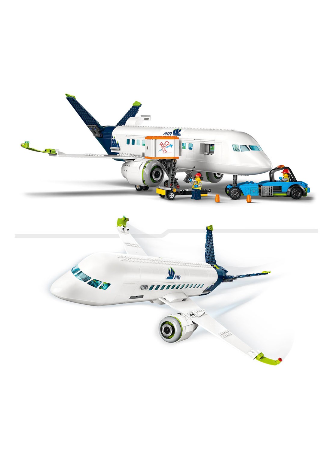 LEGO City Passagiersvliegtuig bouwset - 60367 - detail 5 multicolor