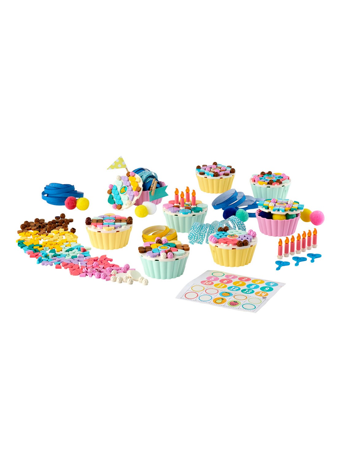 LEGO Creatieve feestkit - 41926 - voorkant 6 geel