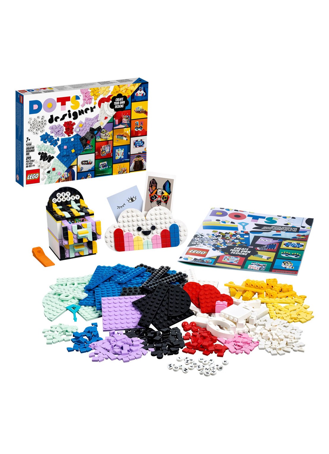 LEGO Creatieve ontwerpdoos knutselset - 41938 - detail 3 lila