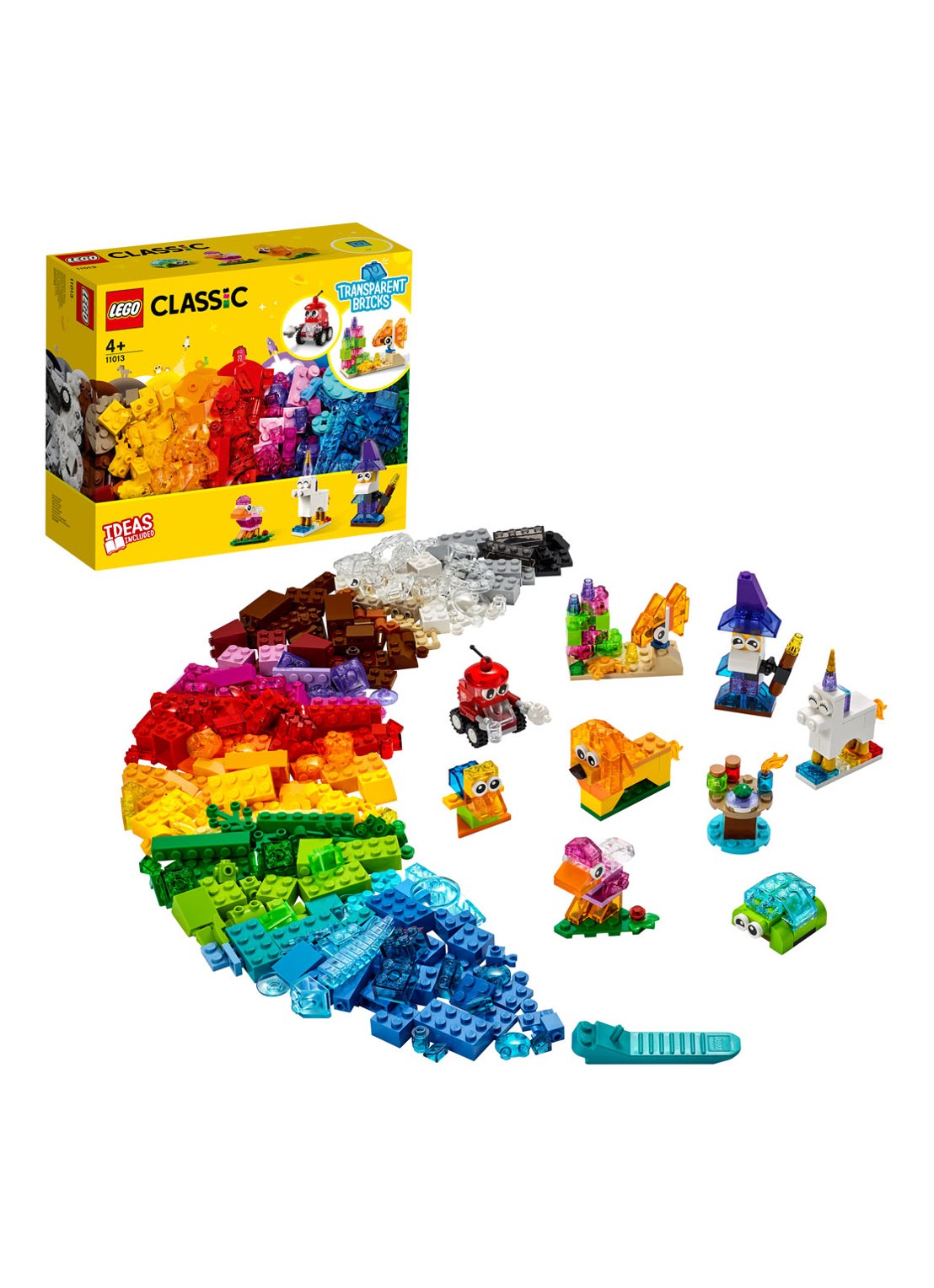 LEGO Creatieve transparante stenen - 11013 - detail 3 multicolor
