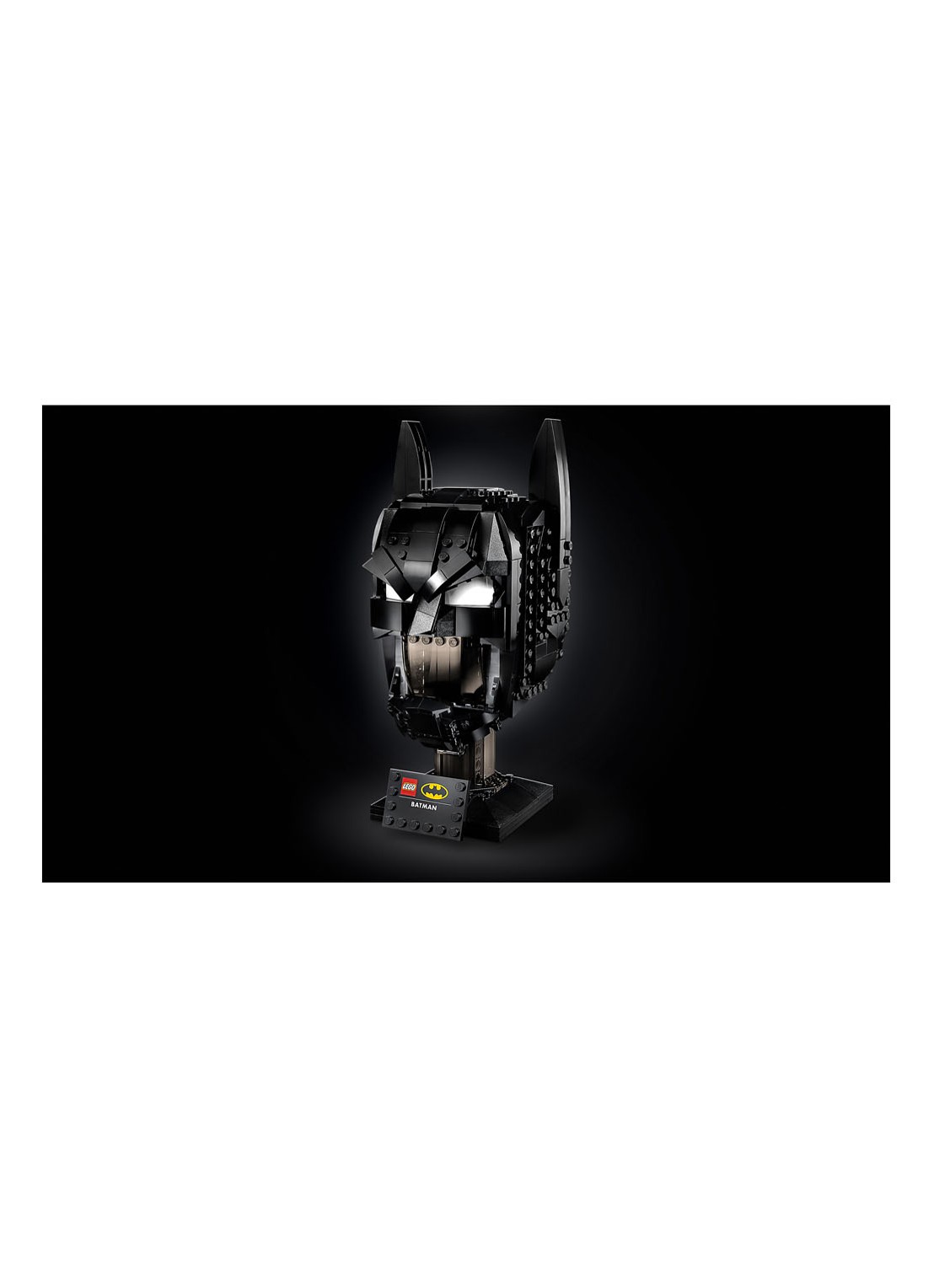 LEGO DC Comics Super Heroes Batman masker - 76182 - detail 6 zwart