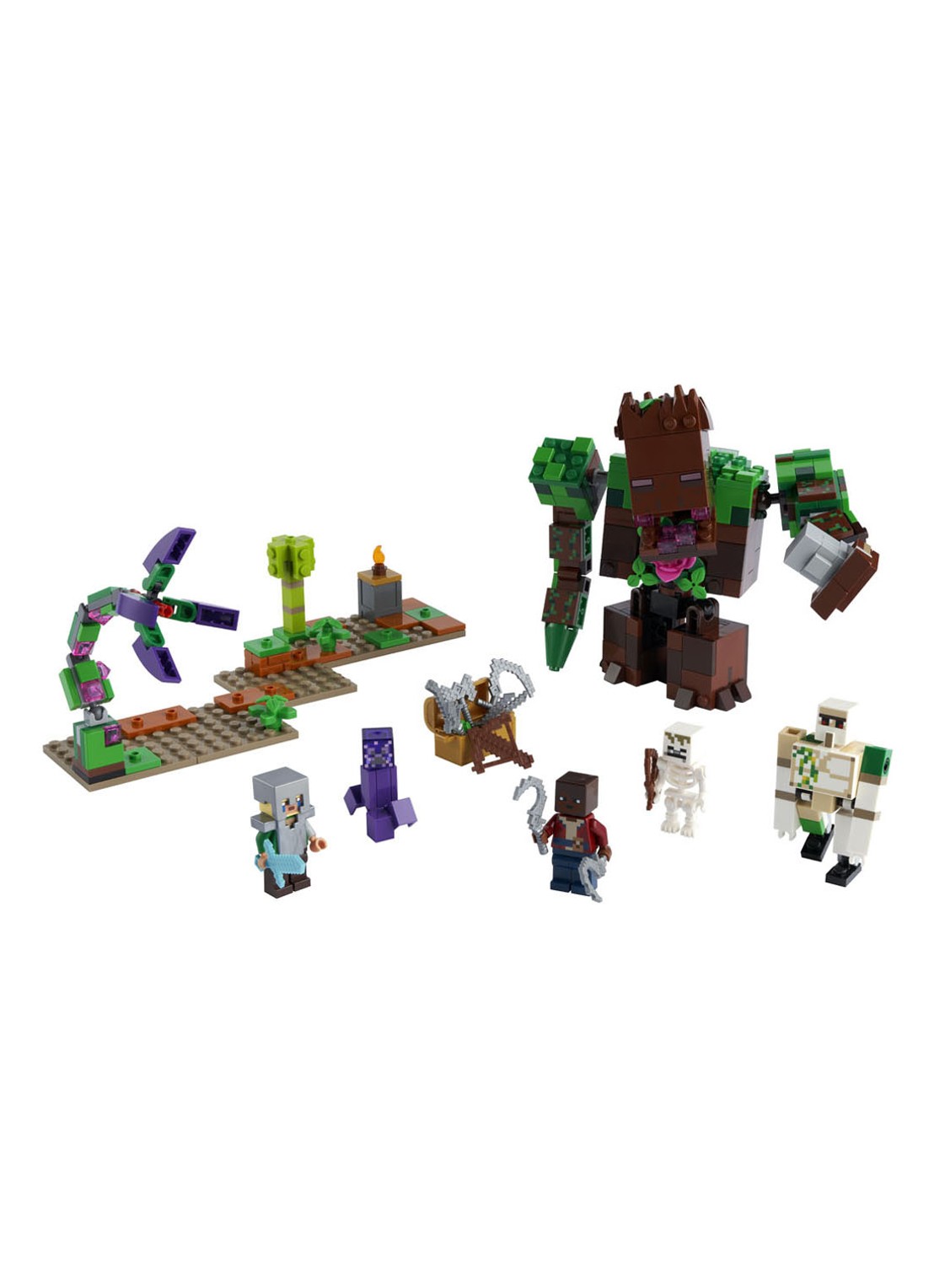 LEGO De Junglechaos - 21176 - voorkant 2 multicolor