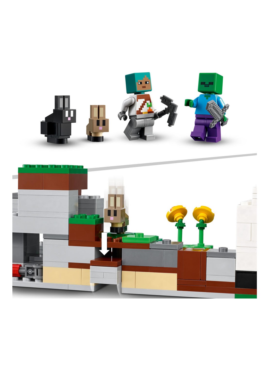 LEGO De Konijnenhoeve bouwspeelgoed - 21181 - detail 5 multicolor
