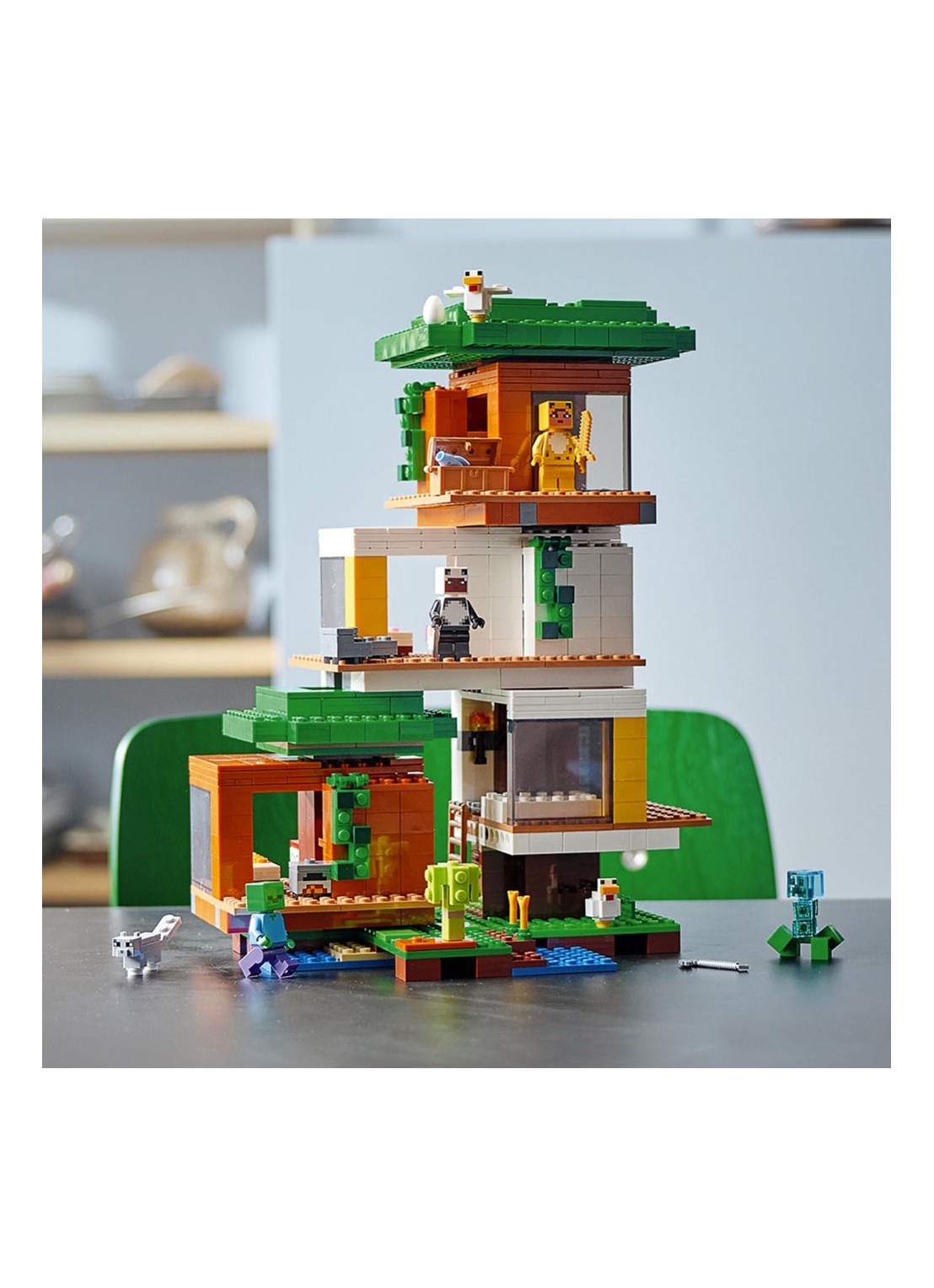 LEGO De moderne boomhut speelgoed - 21174 - detail 6 multicolor