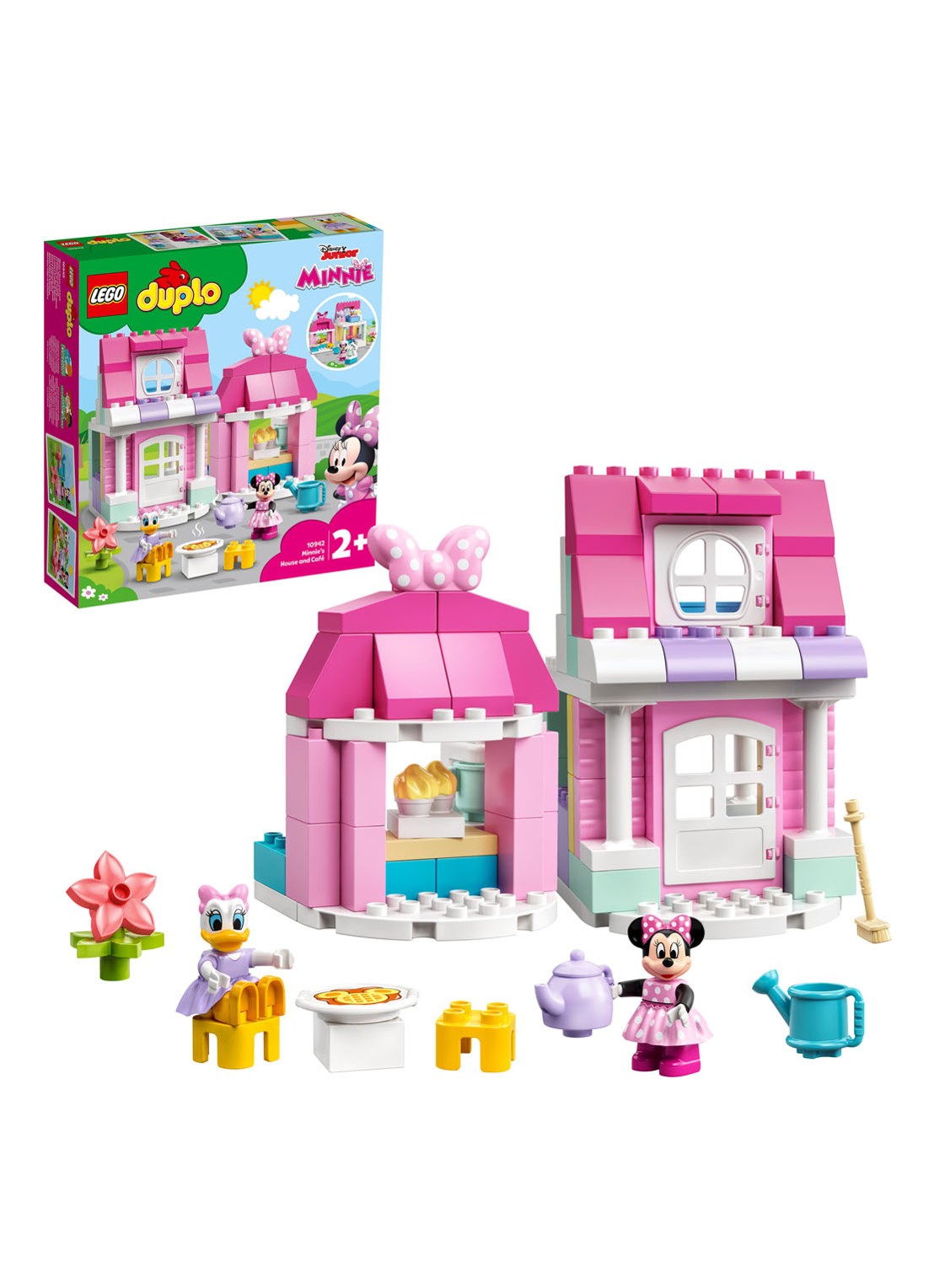 LEGO Disney Minnie's huis en café - 10942 - detail 3 roze