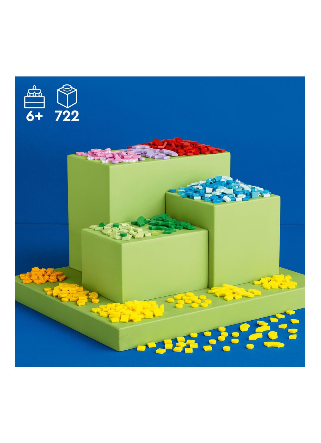 LEGO DOTS - Enorm veel DOTS letterpret DIY Craft set - 41950 - detail 2 multicolor