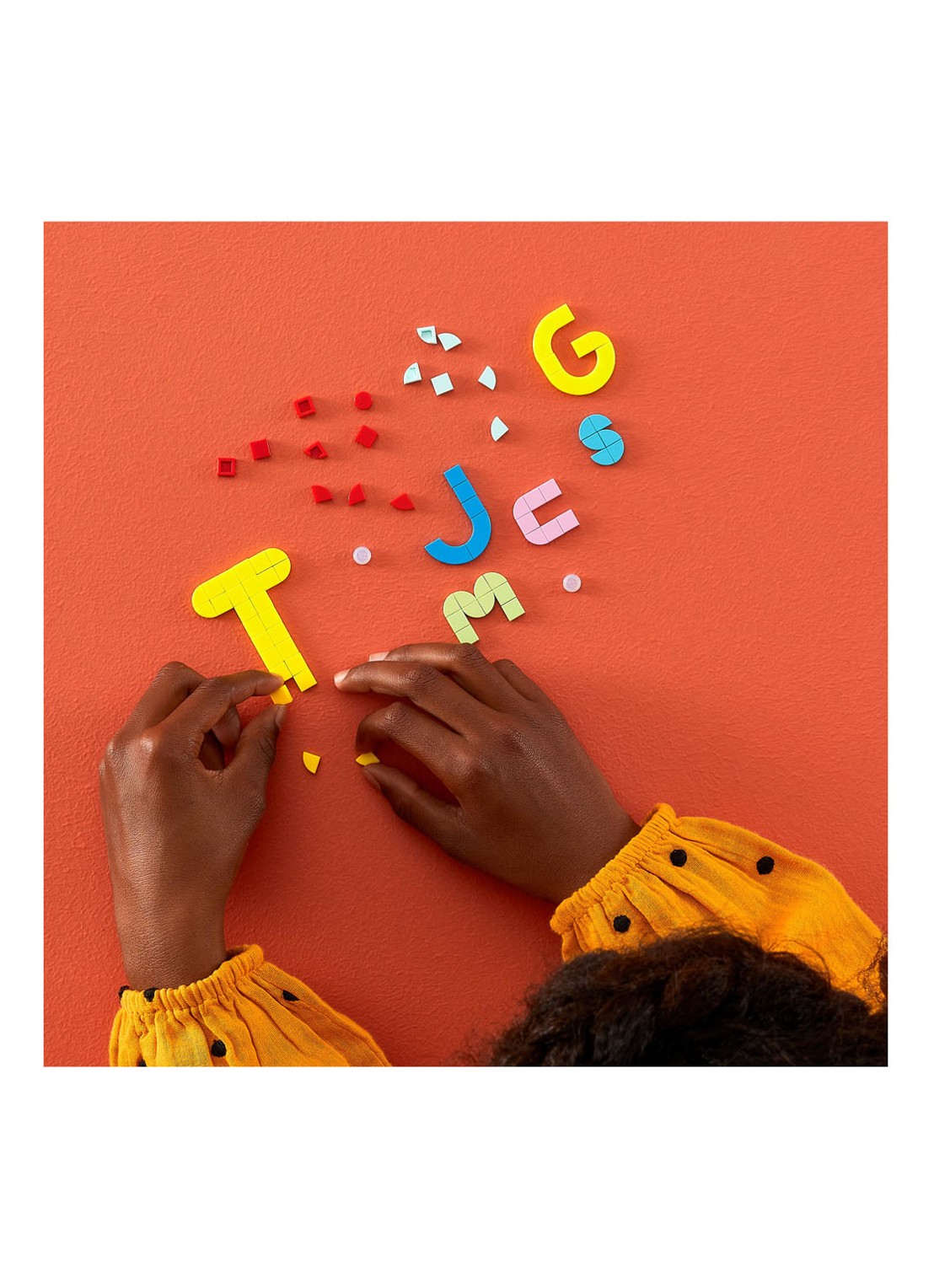 LEGO DOTS - Enorm veel DOTS letterpret DIY Craft set - 41950 - detail 4 multicolor