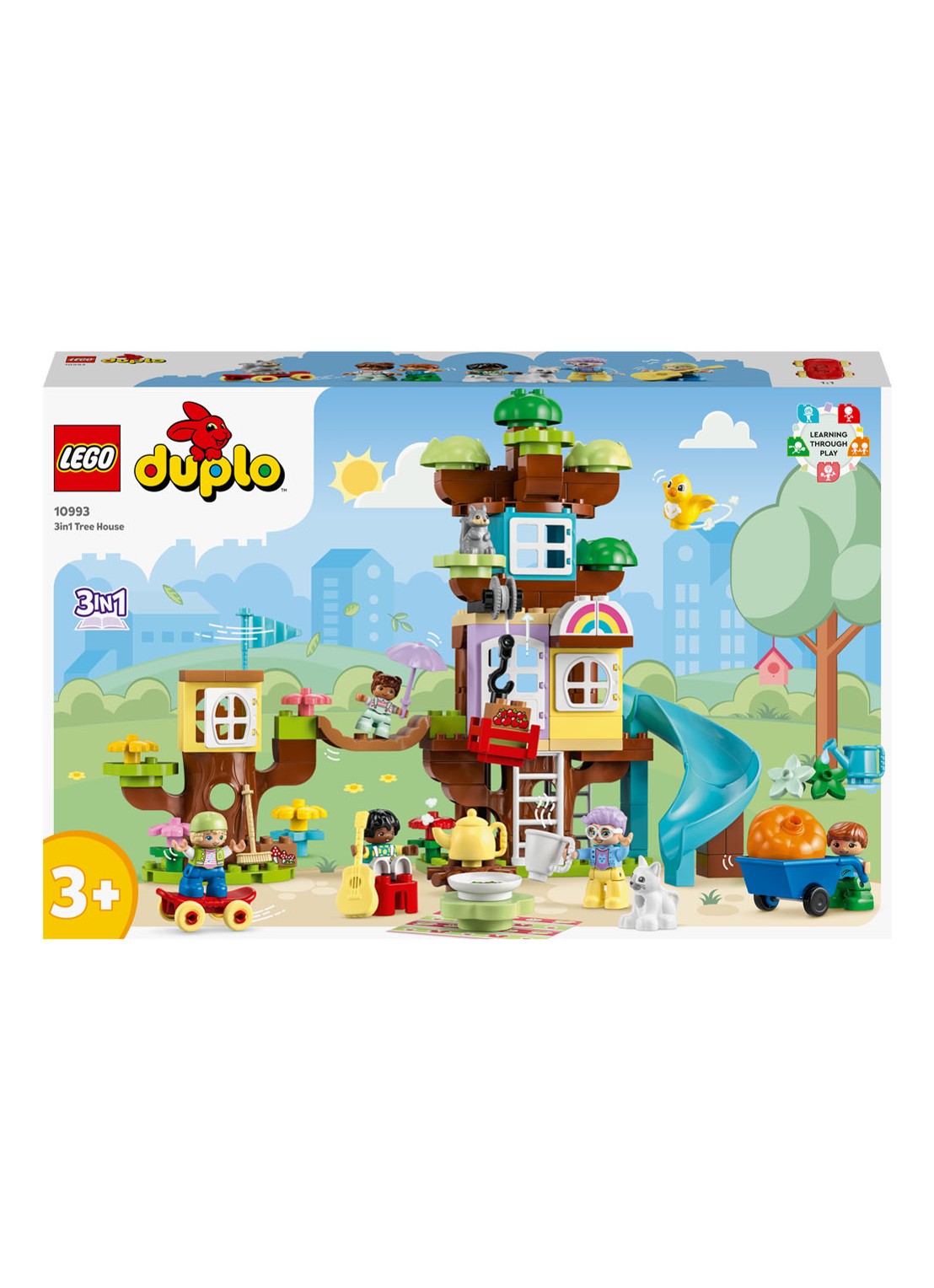 LEGO DUPLO 3 in1 Boomhut speelset - 10993 - voorkant undefined
