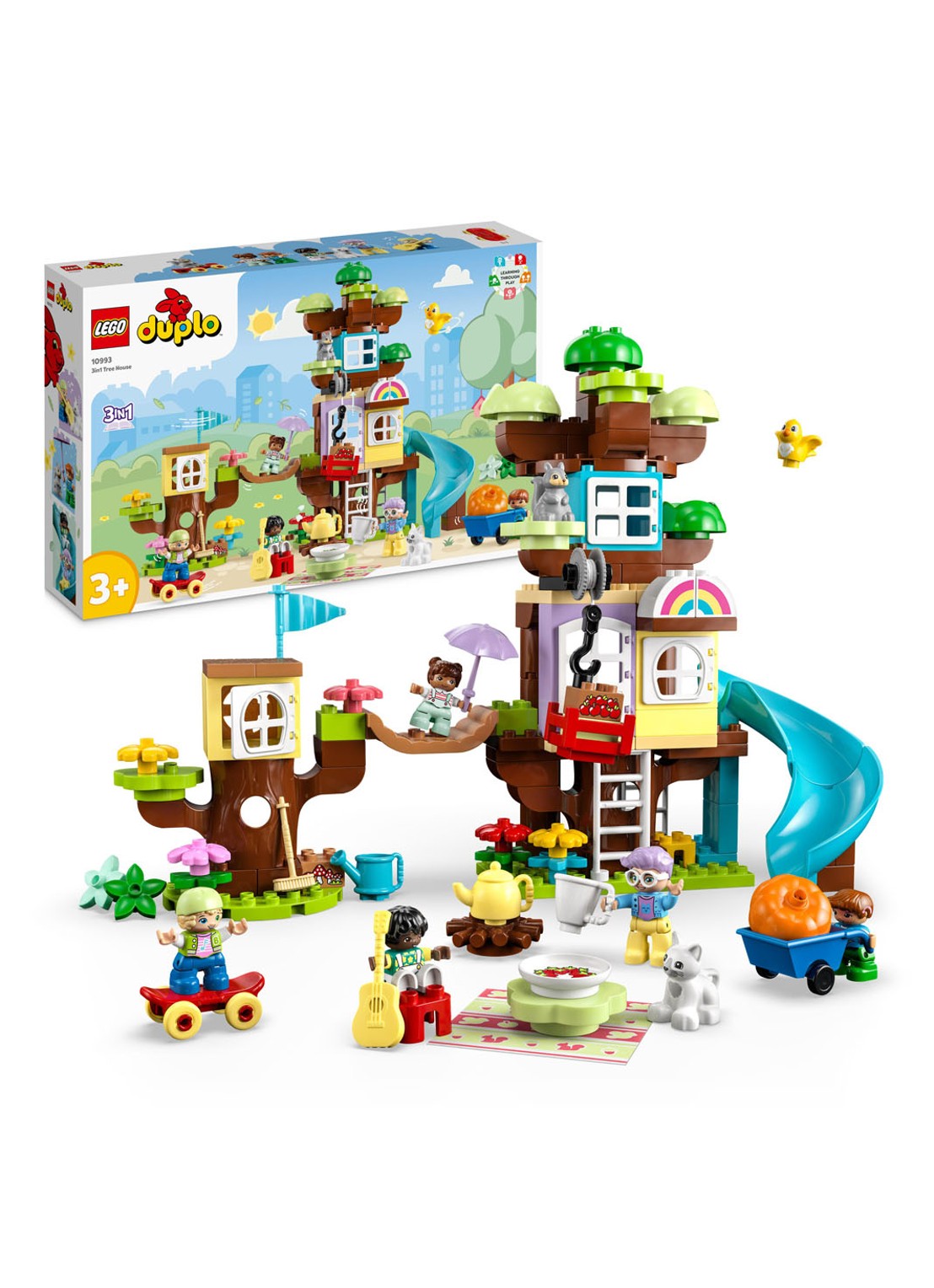 LEGO DUPLO 3 in1 Boomhut speelset - 10993 - voorkant 2 undefined