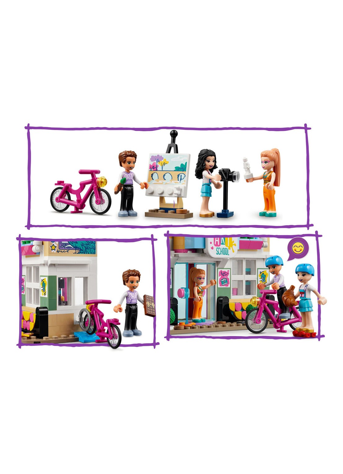 LEGO Emma's kunstschool - 41711 - detail 5 multicolor