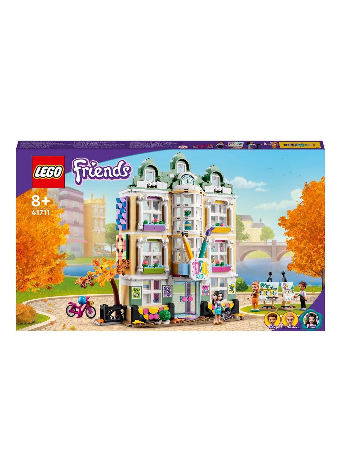 LEGO Emma's kunstschool - 41711 - voorkant multicolor