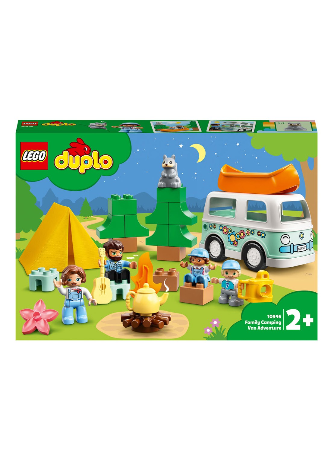 LEGO Familie camper avonturen - 10946 - voorkant multicolor